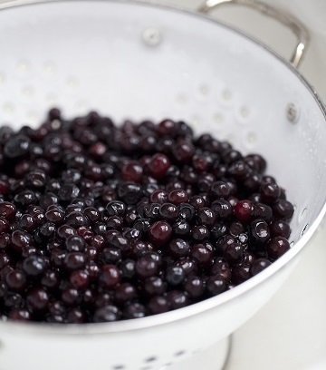 Northwest Wild Foods Fresh Frozen Wild Blue Huckleberries - 4.5lbs Antioxidant-Rich Superfruit for Smoothies, Baking, Jams & Healthy Recipes | Organic, Gluten-Free, Vegan-Friendly | Perfect for Breakfast Bowls, Desserts & Meal Prep