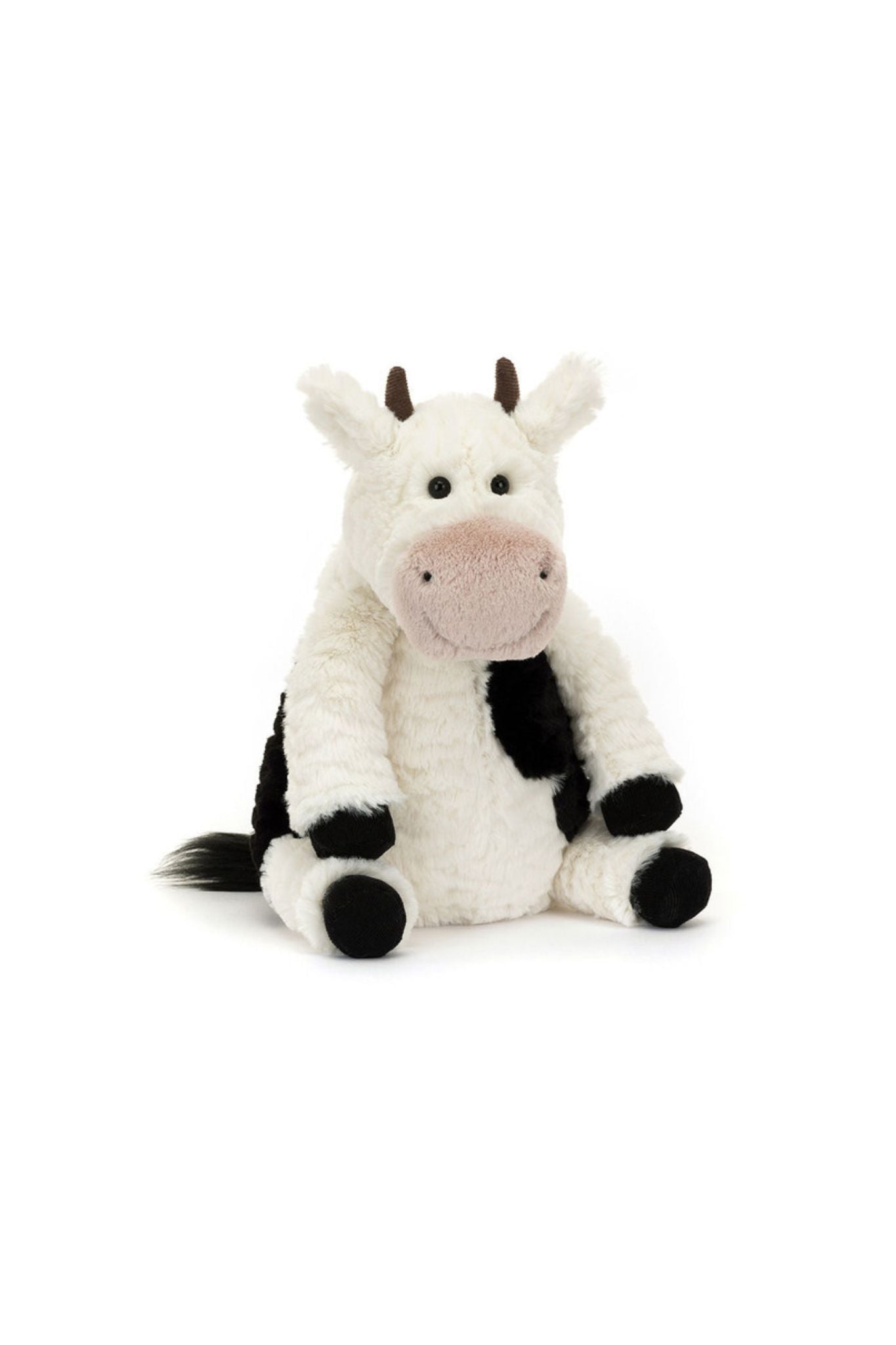 Soft and Cuddly Mooliet Cow Jellycat Plush Toy - Perfect for Kids' Bedtime, Nursery Decor, and Gift Giving