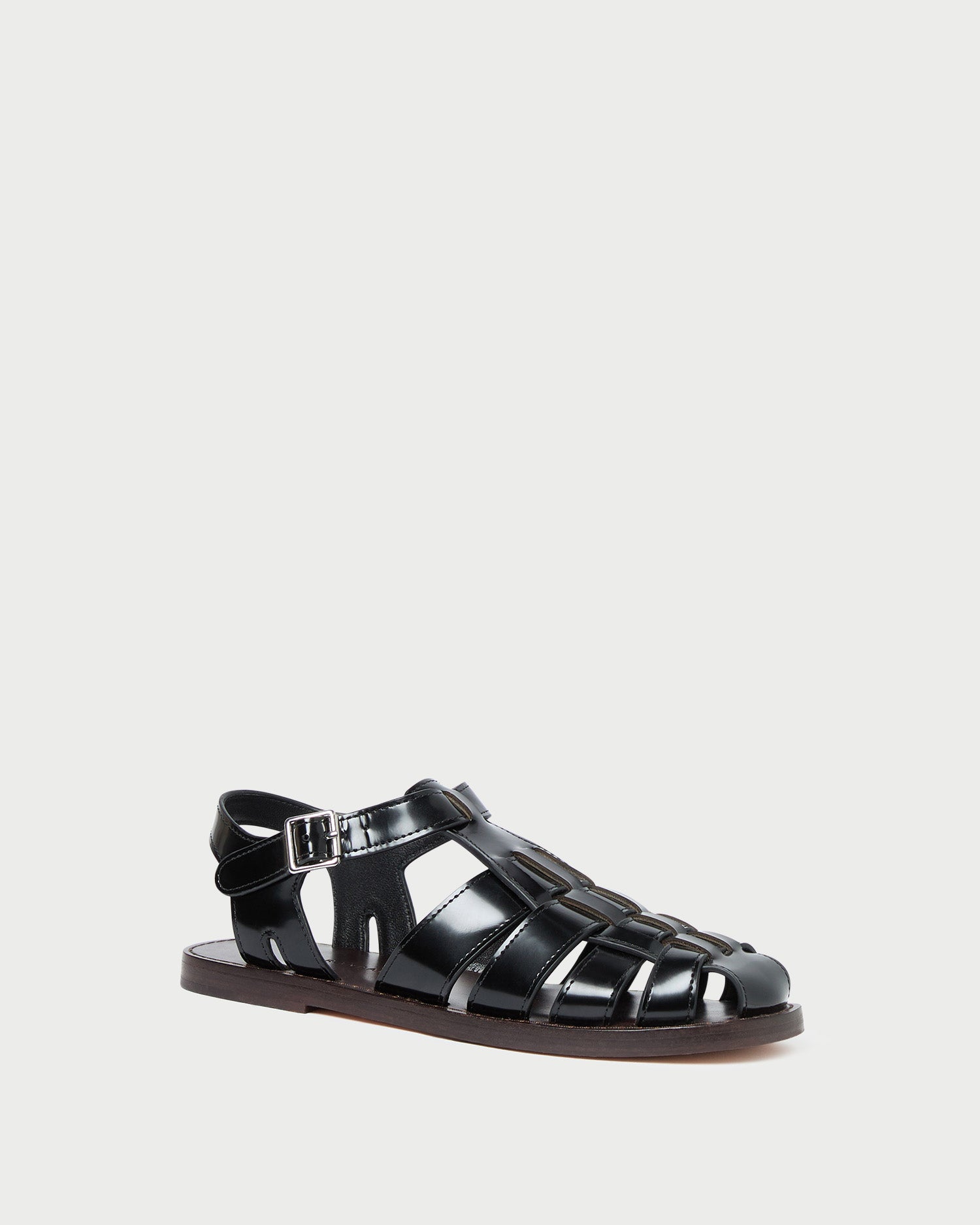 Max Black Leather Fisherman Sandals for Men - Comfortable & Stylish Outdoor Walking Shoes - Perfect for Beach, Vacation, and Summer Travel