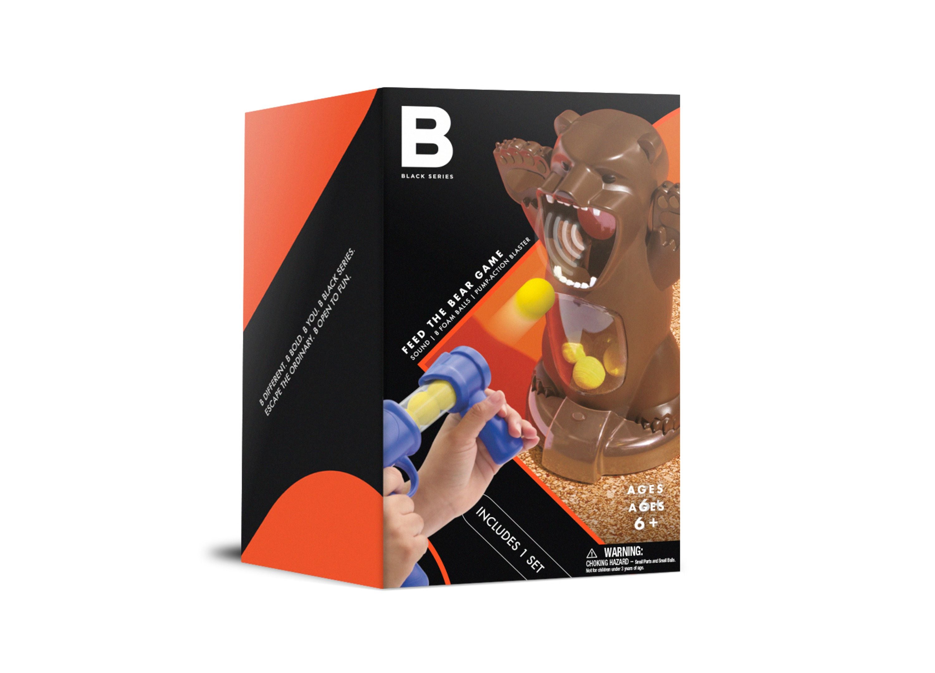 Bear Blaster Mania - Fun Interactive Target Game for Kids & Family Outdoor Play | Feed The Bear Toy for Backyard, Birthday Parties & Camping Activities
