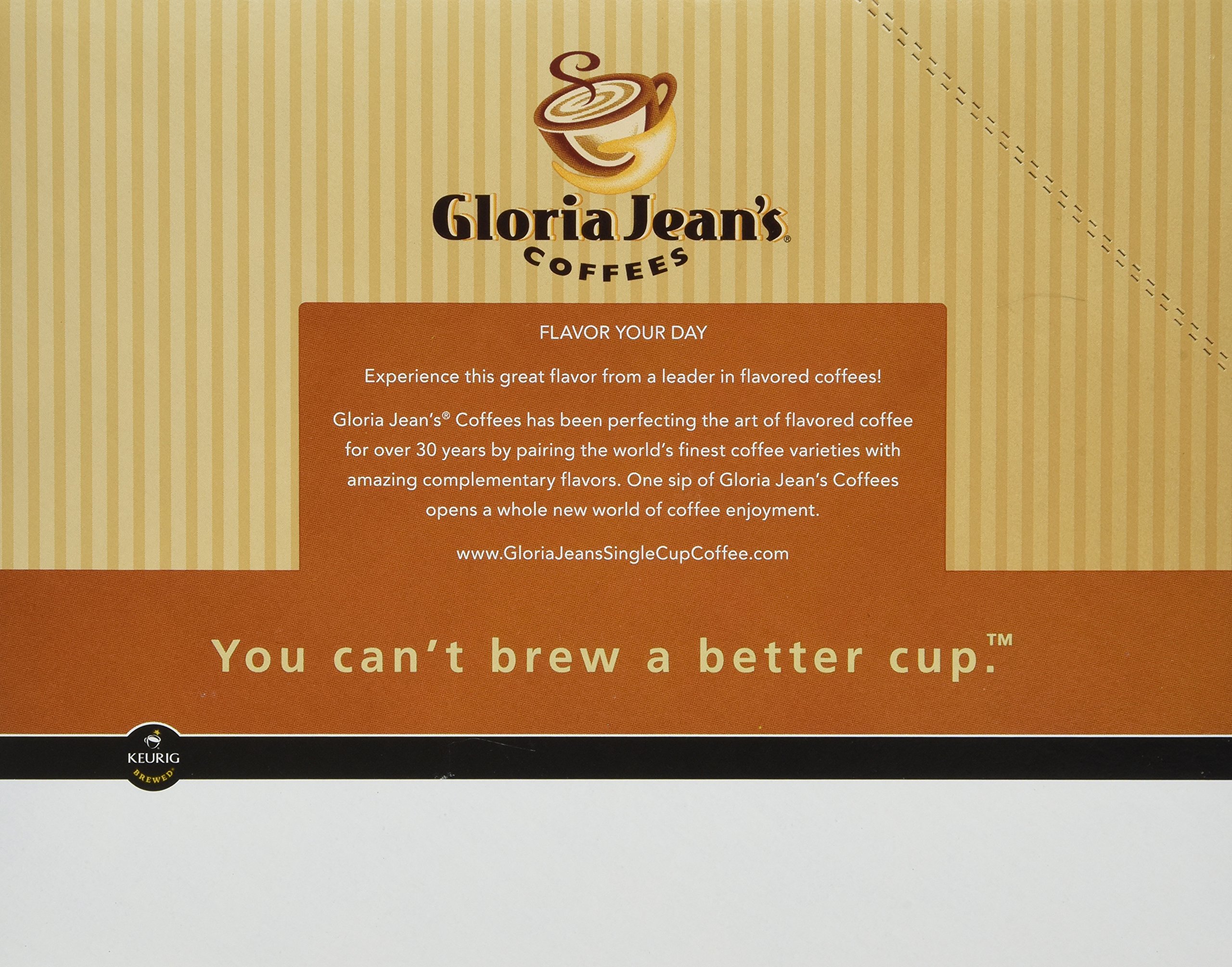 Gloria Jeans Butter Toffee Coffee Pods for Keurig K-Cup Brewers - 24 Count - Rich Caramel Flavored Coffee for Morning Boost & Office Break