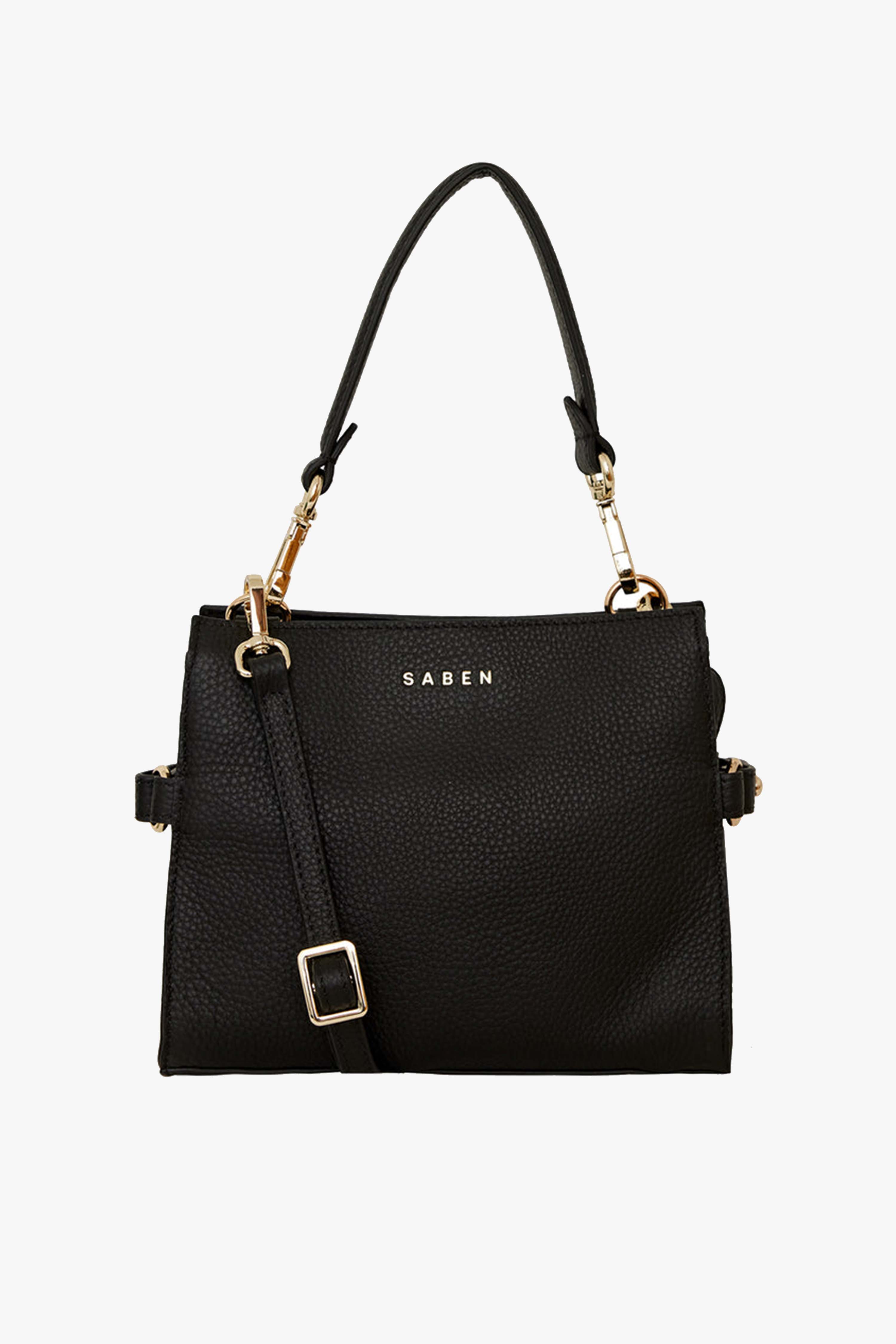 Birdie Black Mini Top Handle Square Crossbody Bag for Women - Stylish Small Shoulder Purse with Adjustable Strap, Perfect for Date Night, Travel & Everyday Use