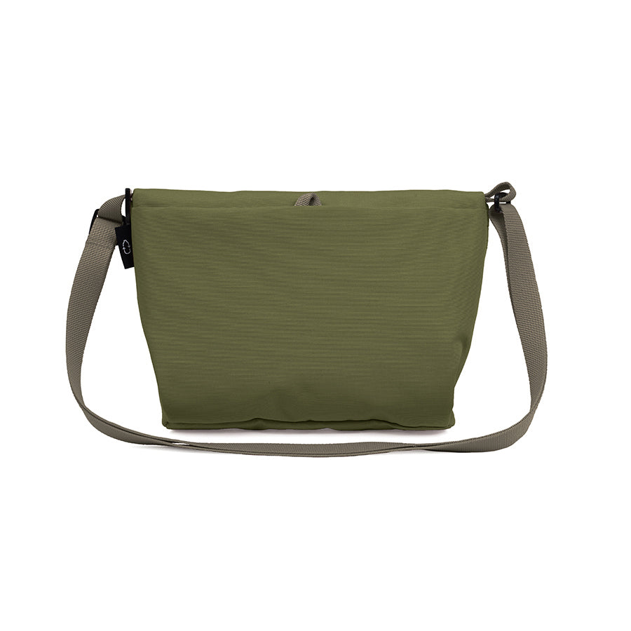 HELLOLULU Cana Compact Utility Bag - Durable Crossbody Shoulder Bag for Women, Capulet Olive - Perfect for Travel, Hiking, and Everyday Use