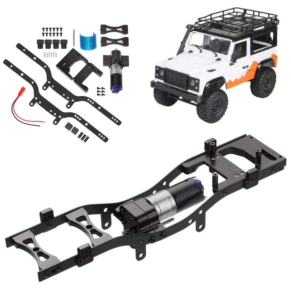 MN90 RC Car Motor & Frame Replacement Parts - High Performance Upgrade for MN90 RC Car - Perfect for Off-Road Racing, DIY Repairs and RC Car Enthusiasts