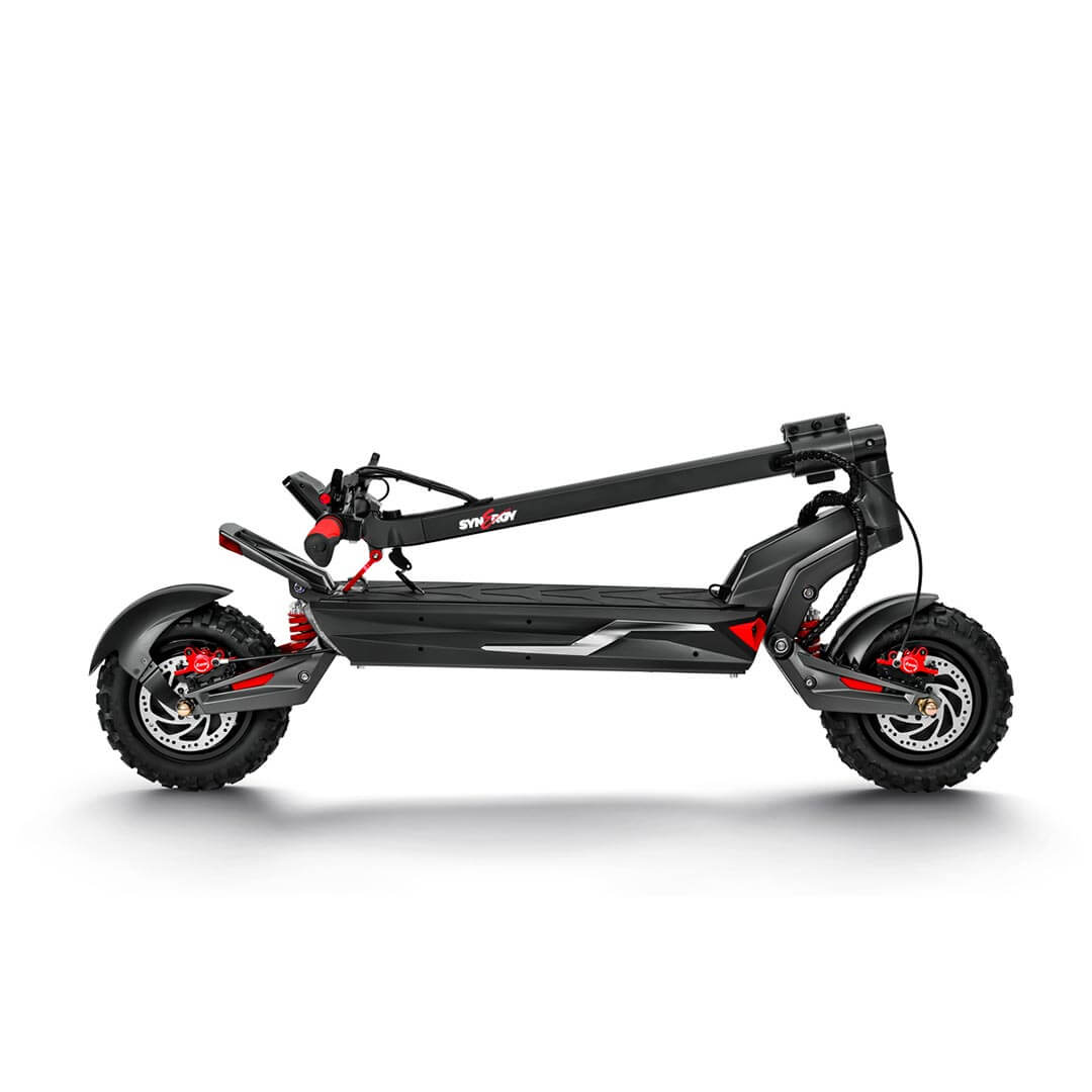 Synergy Storm Dual 1200W Electric Scooter - High Power Adult Commuter Scooter for Urban Travel & Campus Transportation