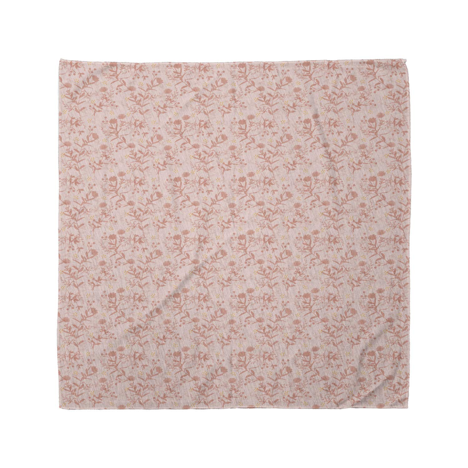 Ambesonne Floral Bandana - Hand Drawn Pink Botanical Design, Unisex Head Scarf & Neck Wrap for Outdoor Activities, Music Festivals, and Fashion Accessories
