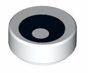 LEGO Eyes (50 Pcs) - Genuine LEGO Replacement Parts for Minifigures - Perfect for DIY LEGO Creations, Custom Figures & Toy Repair