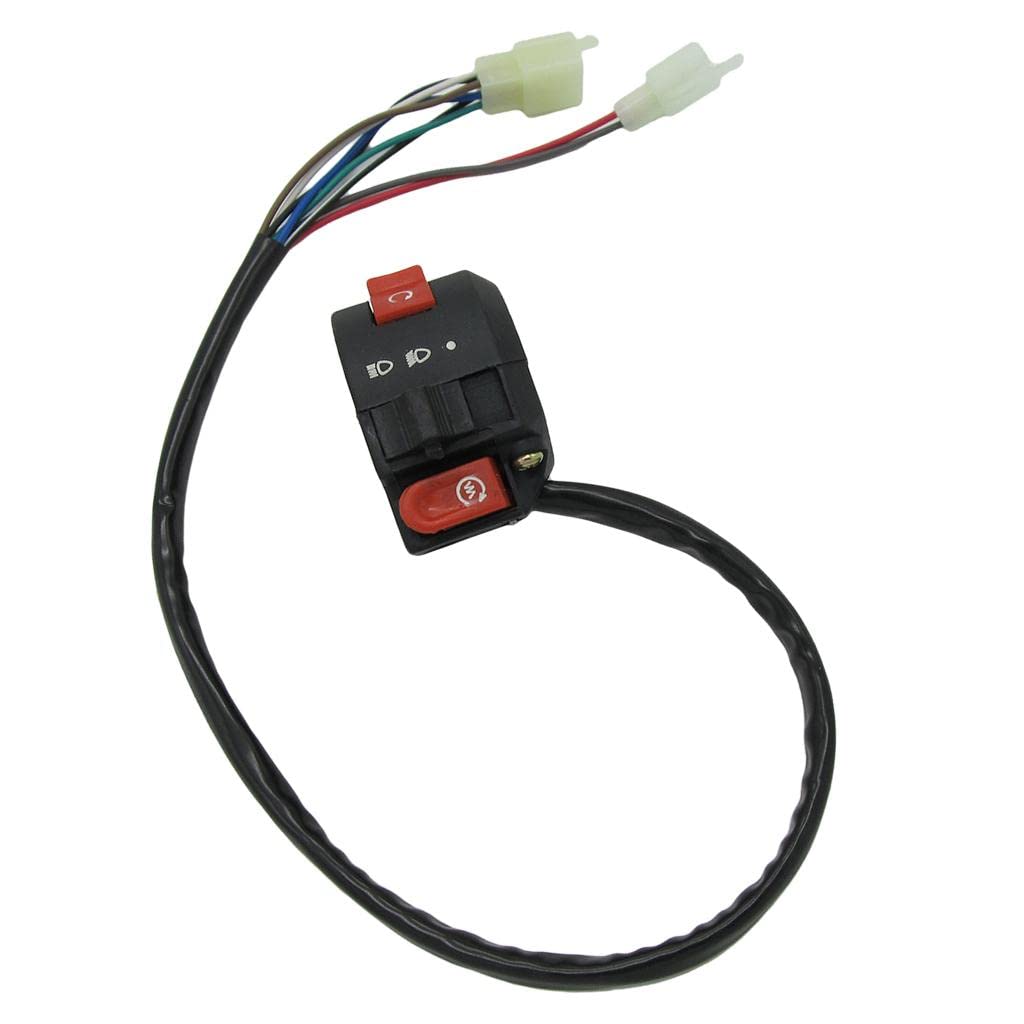 ATV 120cc Left Handlebar Switch Choke Lever - Off-Road Bike Upgrade