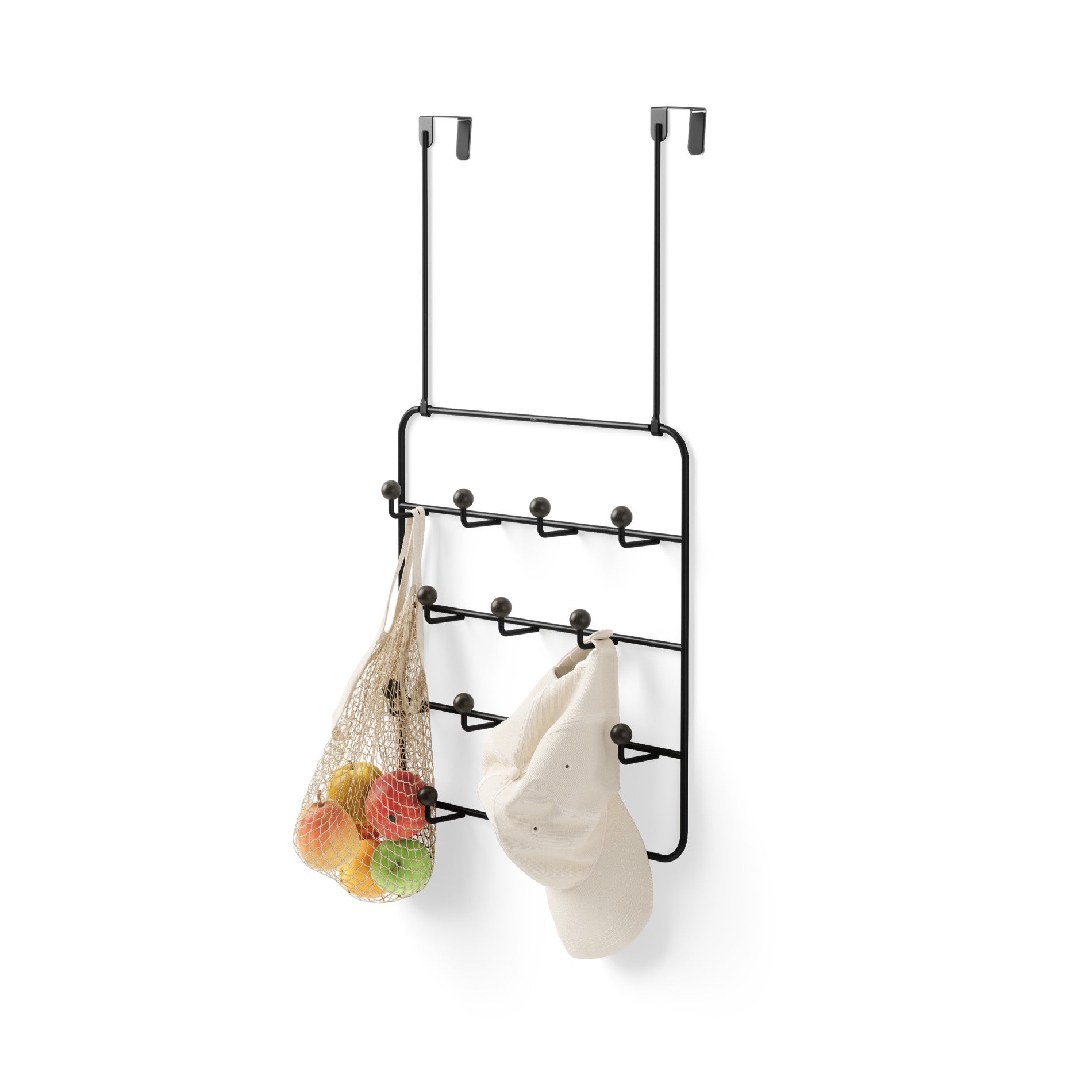 Estique Over The Door Organizer - Space Saving Hanging Storage for Closet, Bathroom & Bedroom Organization