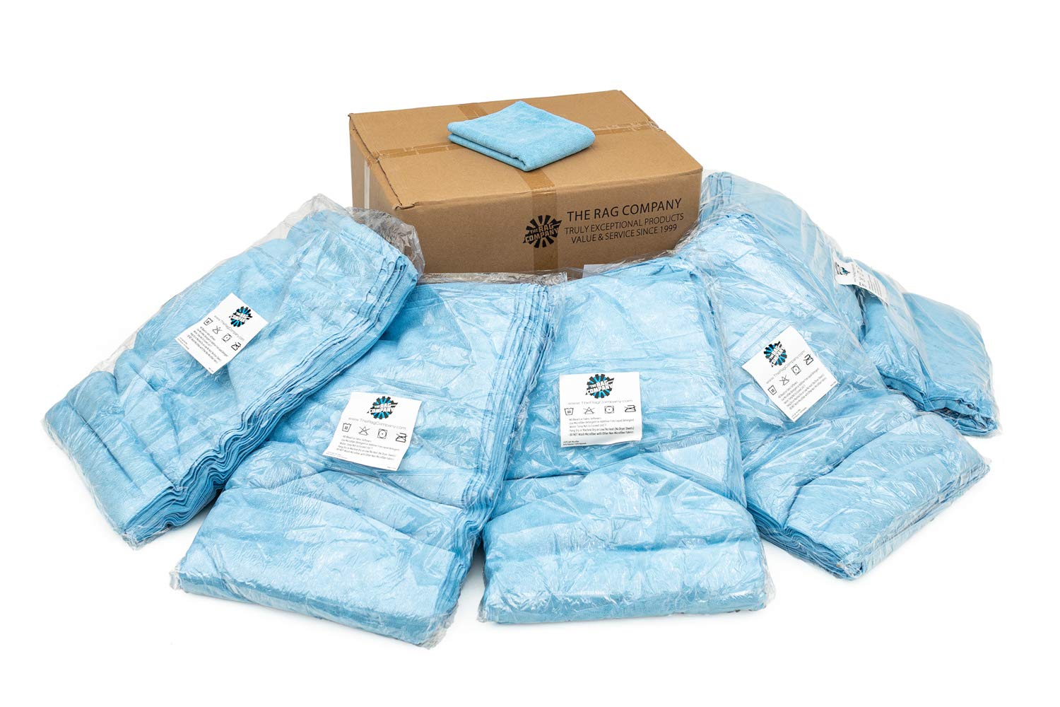 The Rag Company - Premium 320gsm Microfiber Car Wash Towels (16