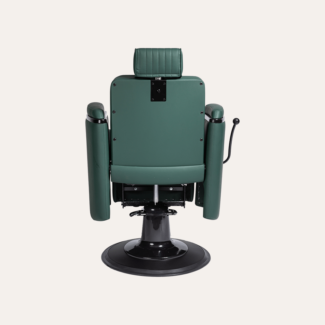 Professional BARBER CHAIR for Salon & Home Use - Heavy Duty Hydraulic Styling Chair with Adjustable Height & Reclining Back - Perfect for Haircuts, Shaves & Styling