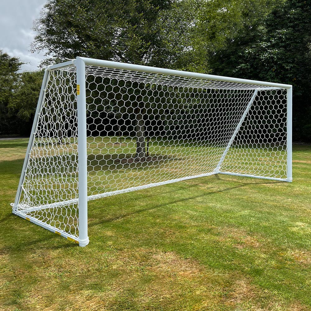 5m x 2m Portable Soccer Goal Net - Lightweight Foldable Football Goals for Backyard, Training & Practice - Perfect for Kids, Adults & Professional Players