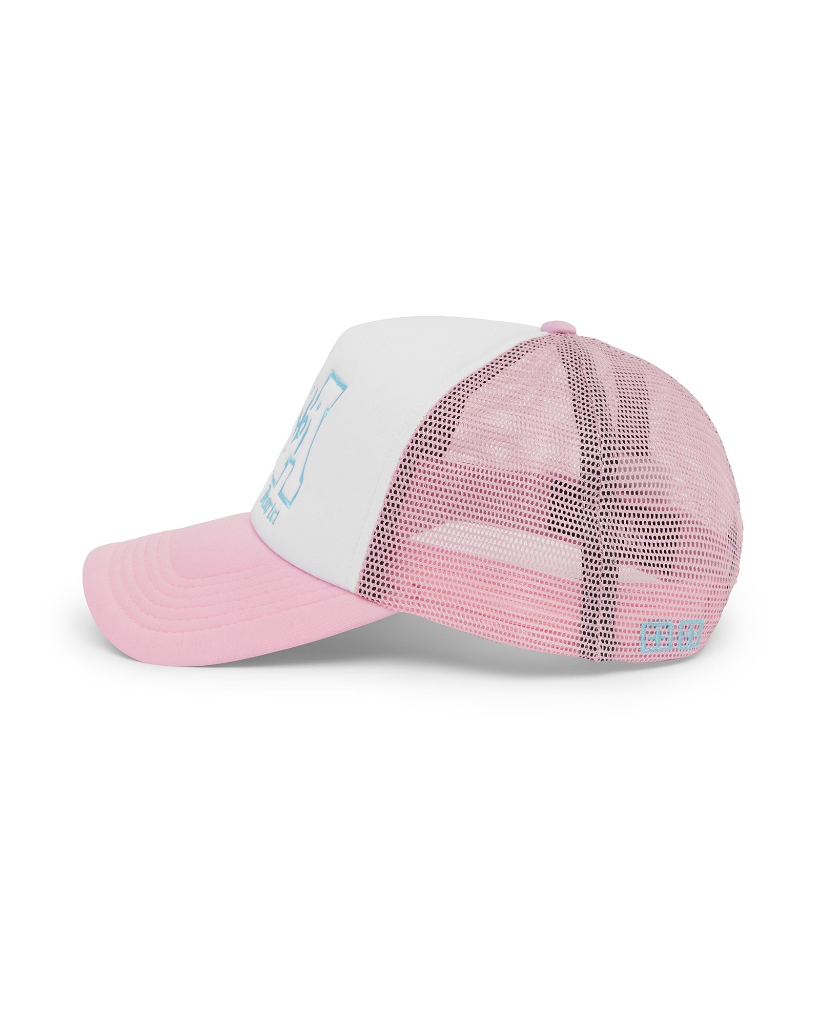 MIAMI and THE STREETS Trucker Hat - Pink Snapback Baseball Cap for Women & Men | Perfect for Beach, Streetwear, and Summer Fashion