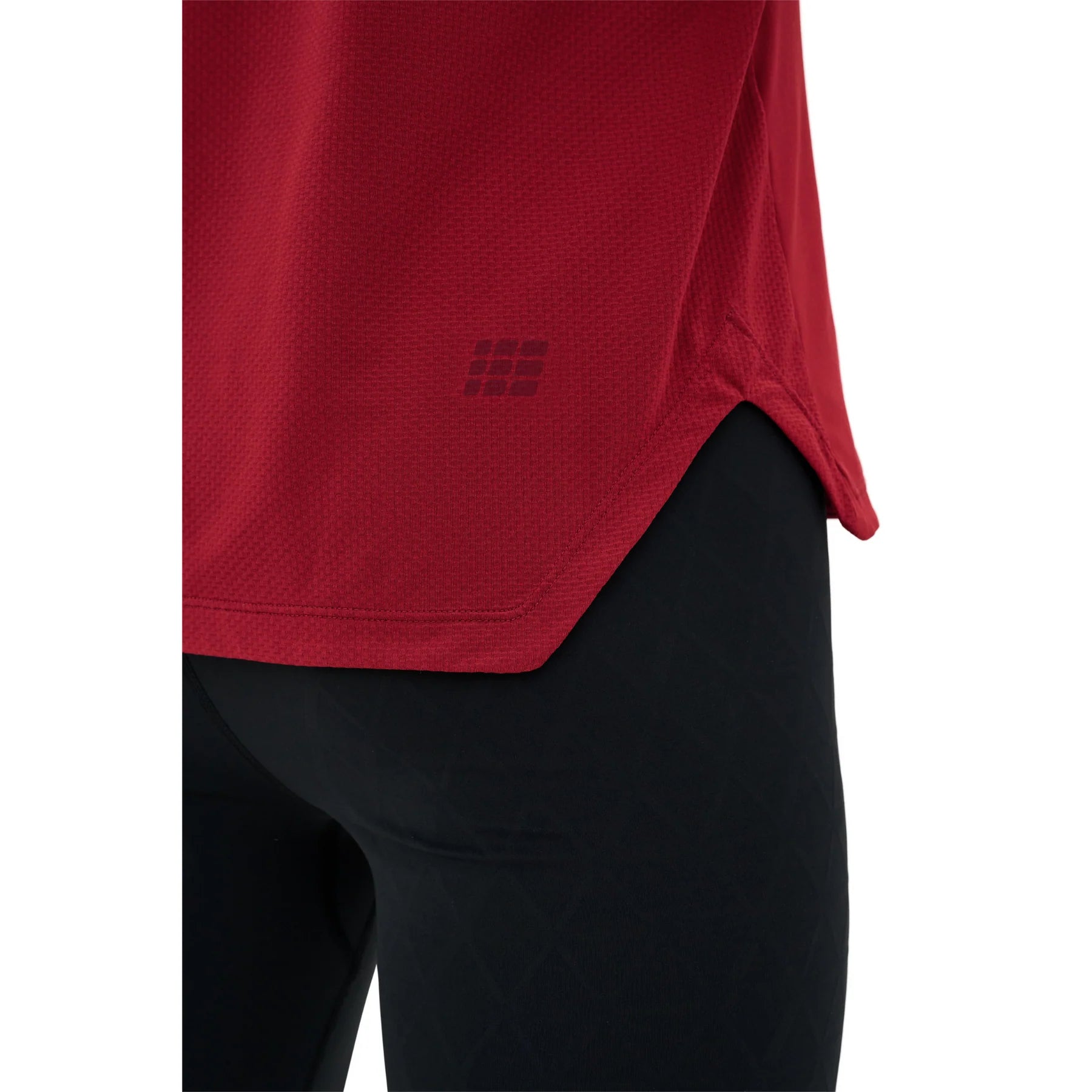 CEP Men's Performance Running Tank Top - Breathable Round Neck v5 - Dark Red - Ideal for Jogging, Gym Workouts & Outdoor Activities