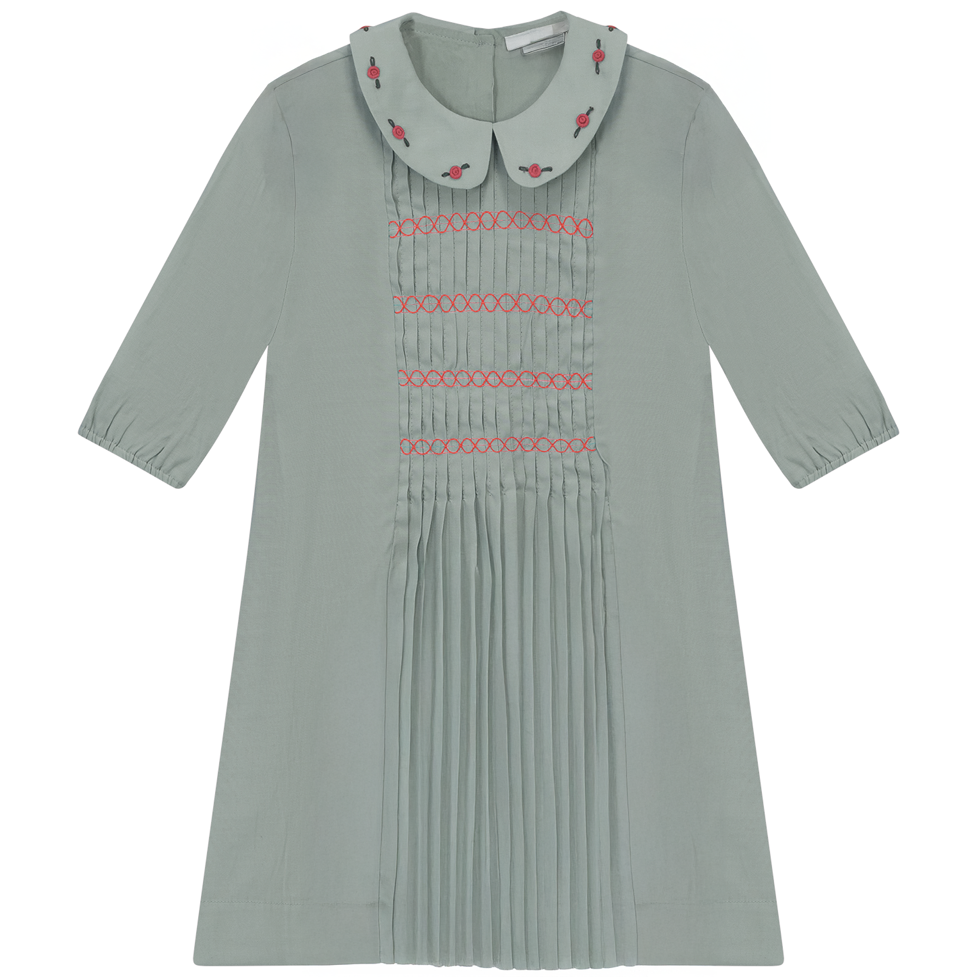 Elegant Woven Pleated Dress for Women - Flowy Summer Midi Dress with Pockets | Perfect for Beach Vacations, Brunch Dates & Office Wear