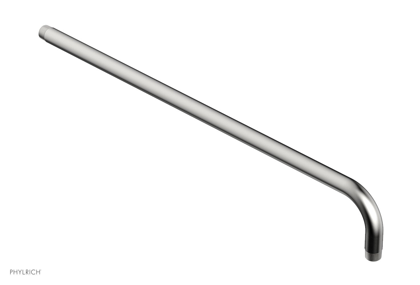 90 Degree Angle 24-Inch Shower Arm - Adjustable Showerhead Extension for Bathroom Renovation, Perfect for Small Spaces and Corner Showers
