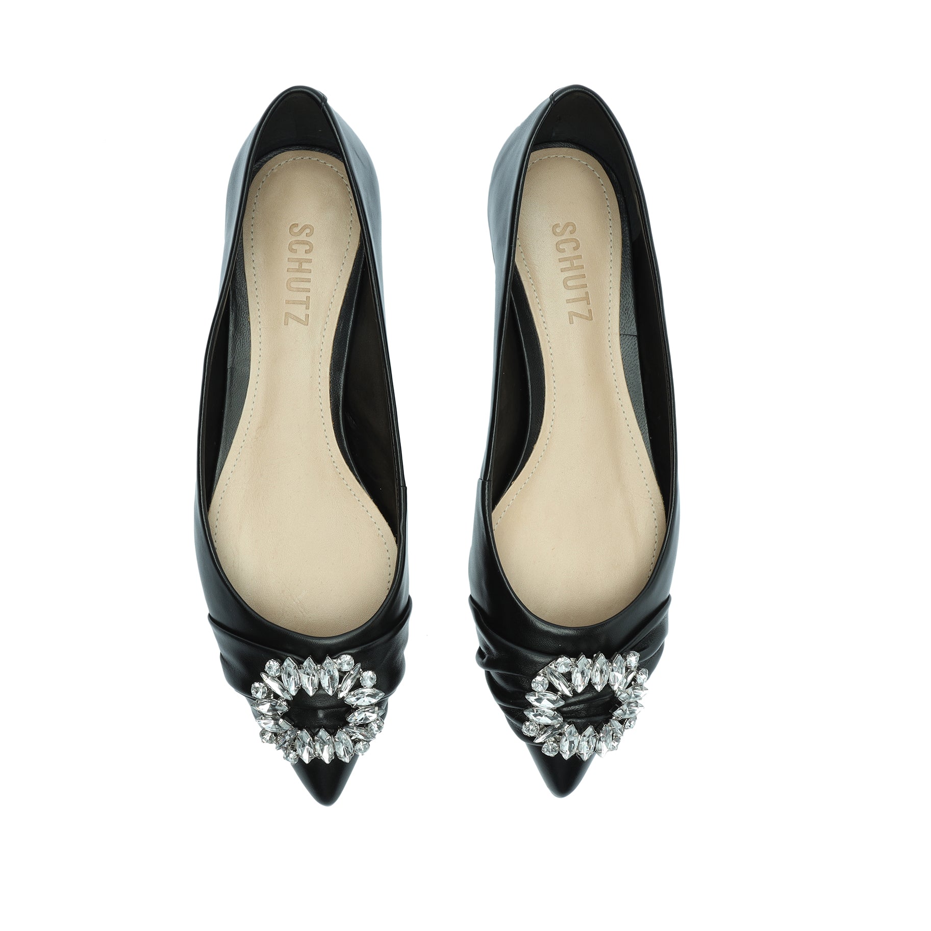 Meisho Genuine Nappa Leather Women's Flats - Comfortable & Stylish Slip-On Shoes for Casual Wear, Office, and Travel
