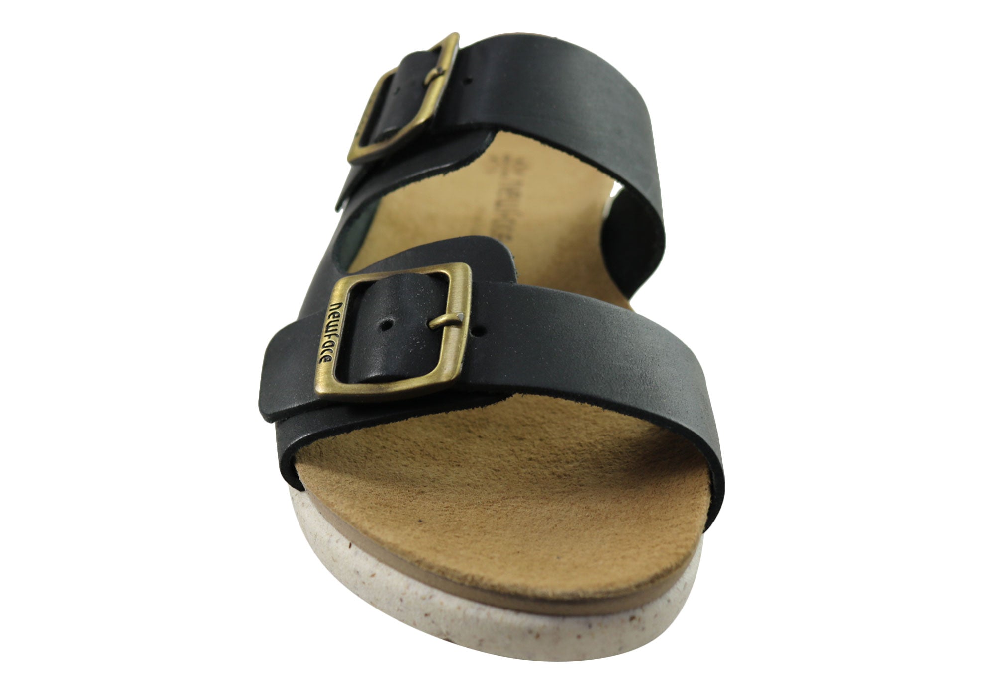 Lockia Women's Comfort Leather Slide Sandals - Handmade in Brazil - Perfect for Beach, Pool & Summer Casual Wear