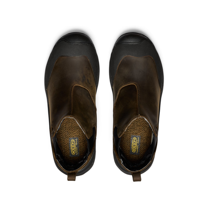 Men's Waterproof Chelsea Boots - Revel IV in Canteen/Black | Slip-Resistant Comfort for Outdoor Work & Casual Wear