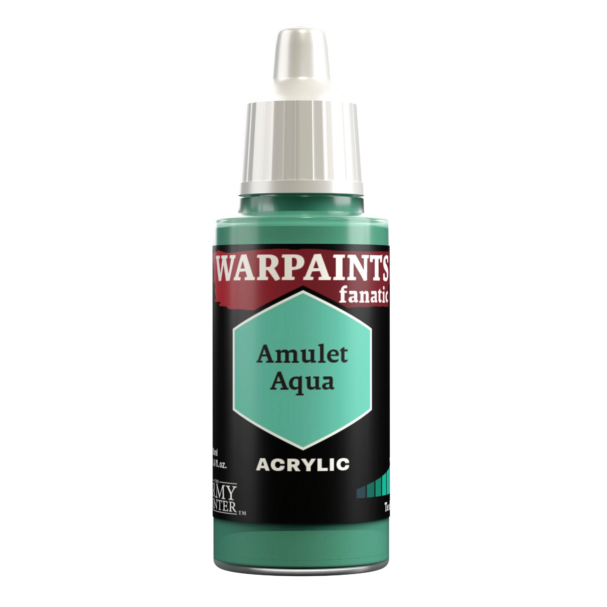 Warpaints Fanatic: Amulet Aqua - Waterproof & Long-Lasting Makeup for Cosplay, Halloween & Fantasy Events