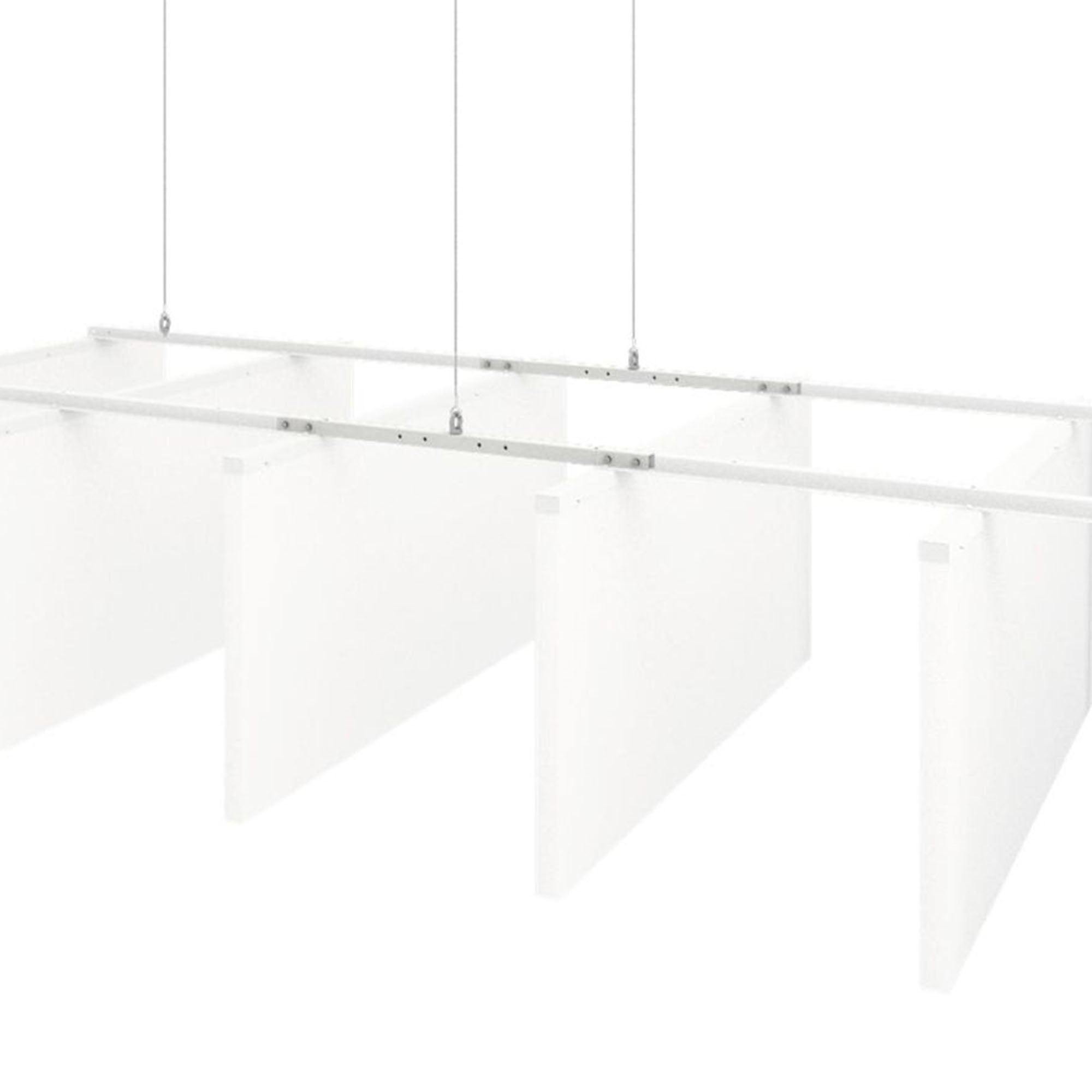 Vicoustic Suspended Baffle Set Connector - Acoustic Panel Hanging Kit for Studio & Home Theater Soundproofing - Perfect for Recording Studios, Home Theaters, and Office Sound Treatment