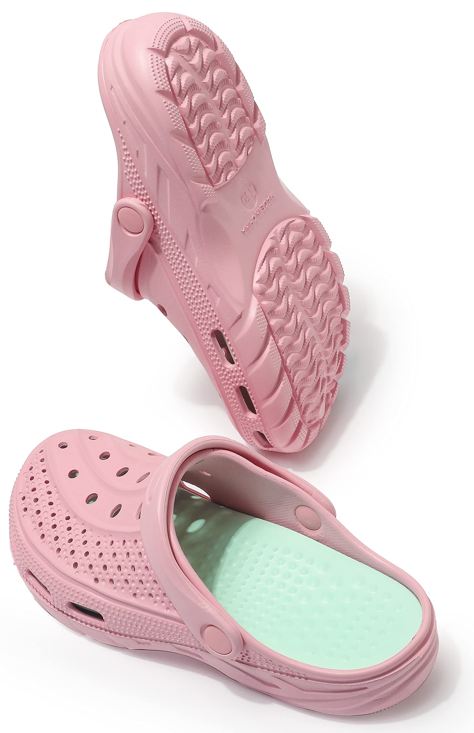INMINPIN Orthopedic Clogs for Women & Men - Arch Support Garden Shoes, Sandals & Slippers with Plantar Fasciitis Insoles - Perfect for Gardening, Walking & Home Comfort