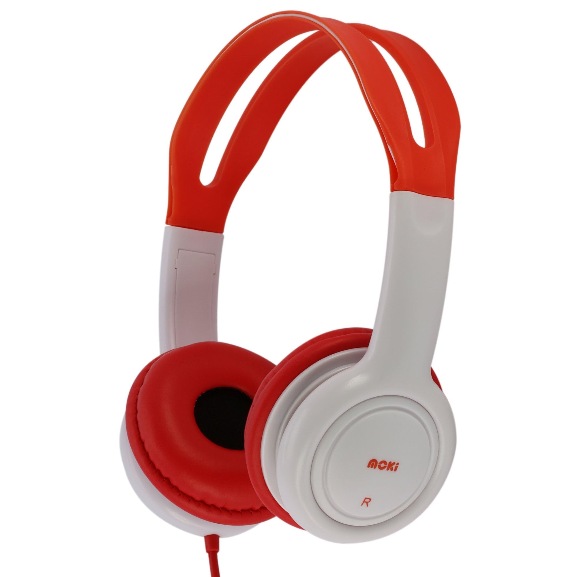 Moki ACC HPKB Volume Limited Kids Headphones - Blue | Safe & Comfortable for School, Travel & Online Learning