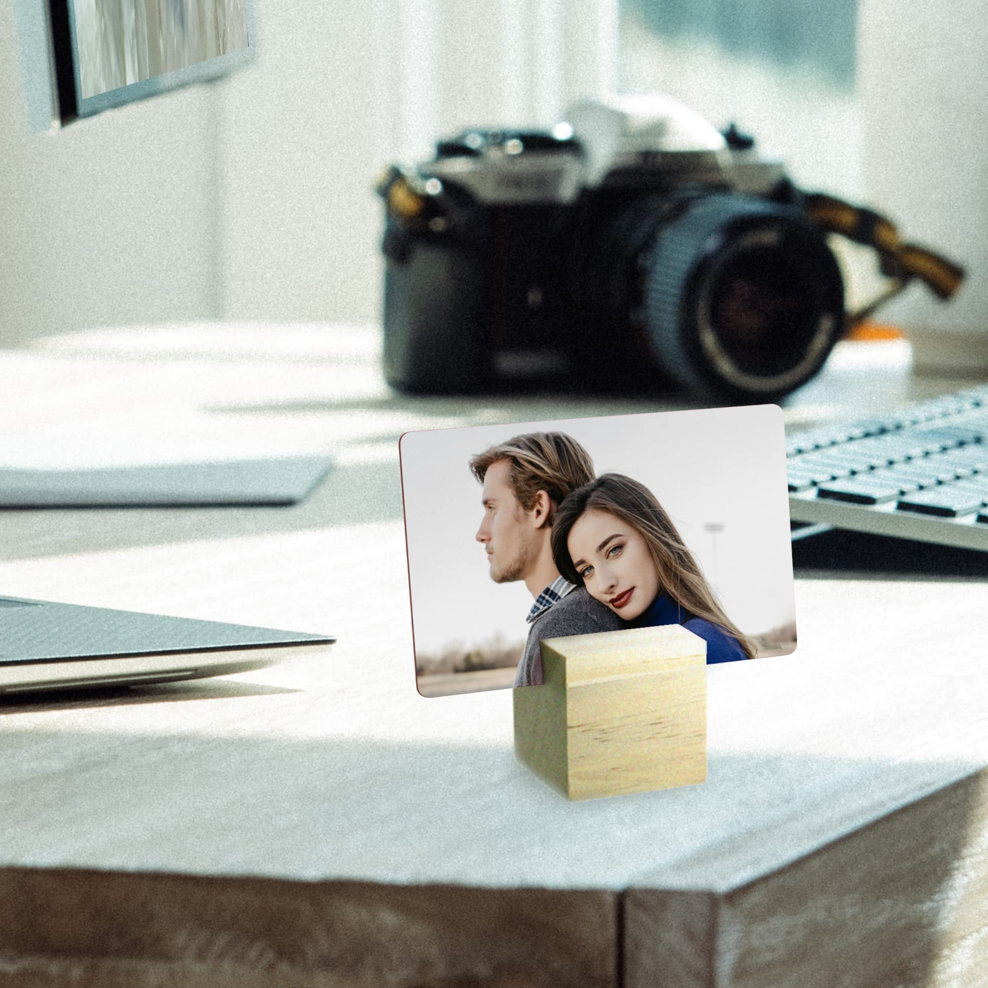 Personalized Engraved Wallet Insert Card with Custom Photo & Text - Perfect for Anniversaries, Weddings & Gifts for Loved Ones