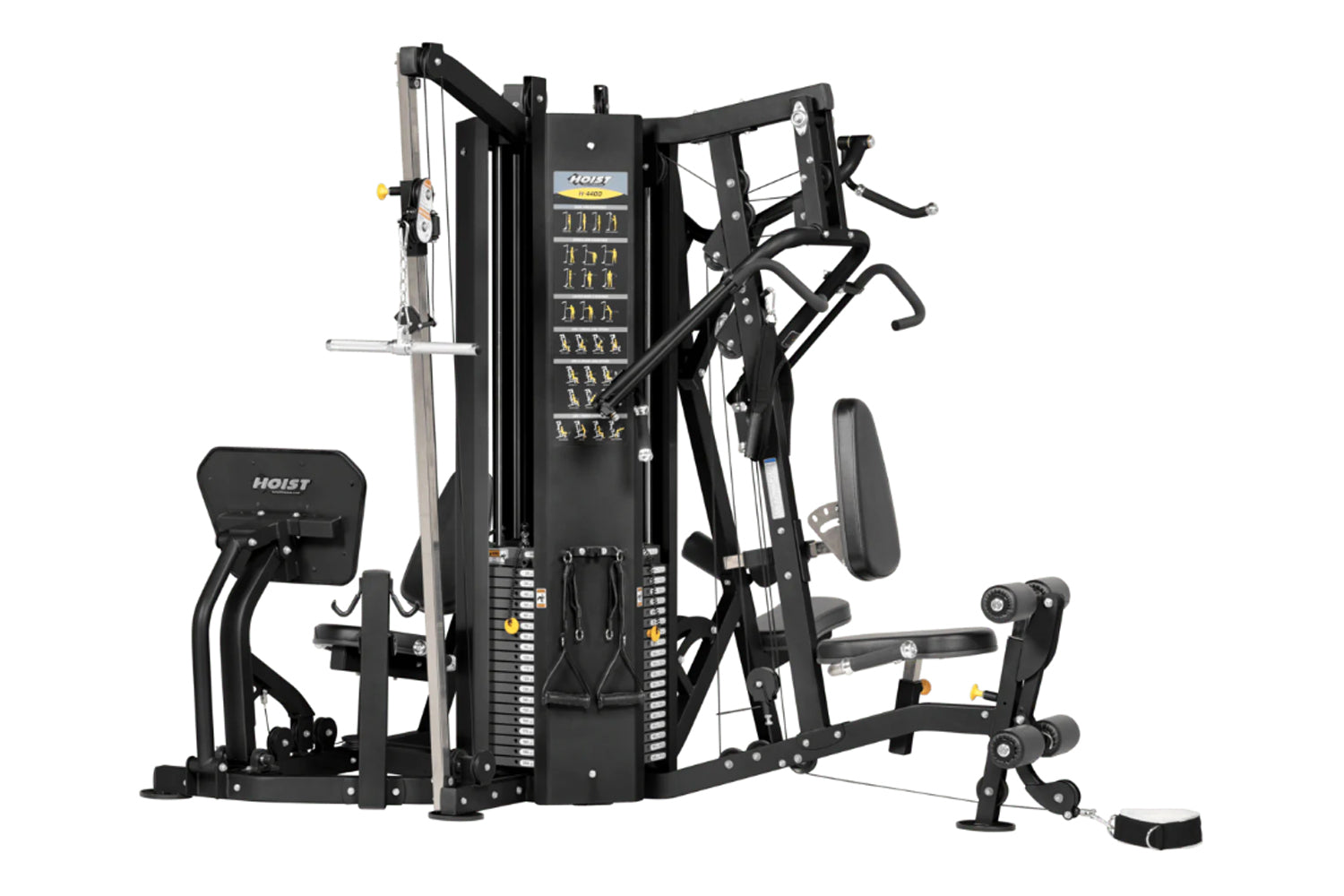 Hoist H4400 Multi Stack Home Gym - 4 Stack Strength Training Machine for Full Body Workouts | Perfect for Home & Garage Gym Fitness