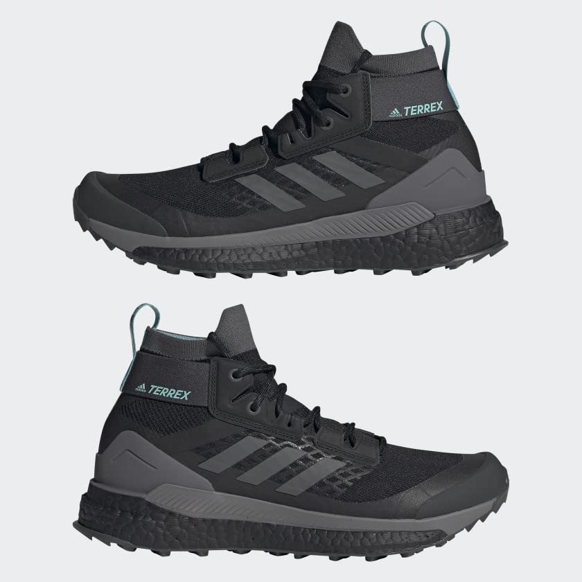 Adidas Outdoor Men's Terrex Free Hiker Gore-Tex Waterproof Hiking Shoes Boots - Lightweight & Durable for Trail Running, Trekking & Outdoor Adventures (Size 38 2/3 EU)