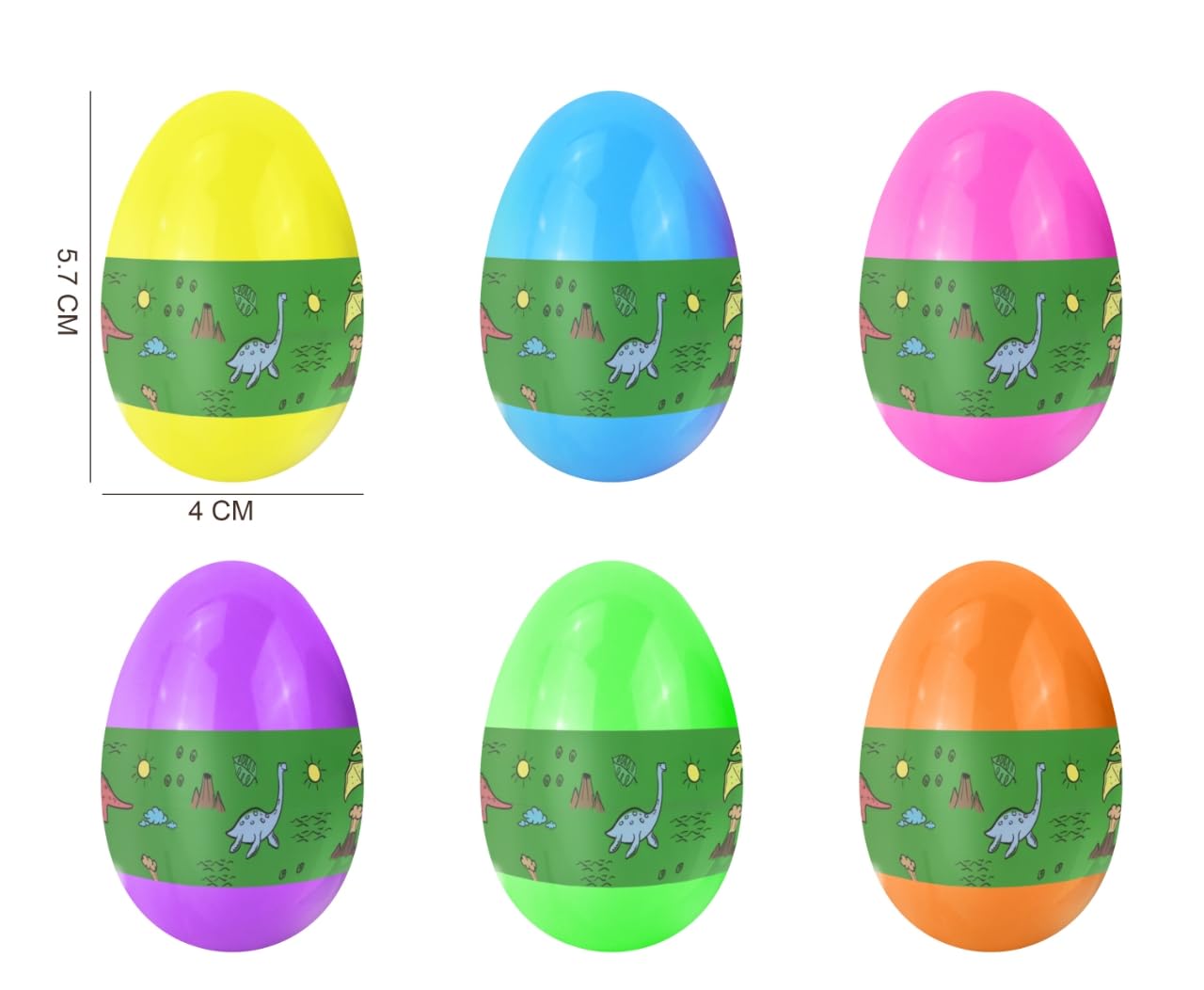 Dinosaur Easter Basket Stuffers – 12 Mini Dinosaur Toys & Reusable Sticker Activity Book | Pre-Filled Easter Eggs for Toddlers & Kids Ages 2-7 | Fun Easter Gifts for Boys & Girls | Perfect for Easter Egg Hunts, Party Favors & Classroom Rewards