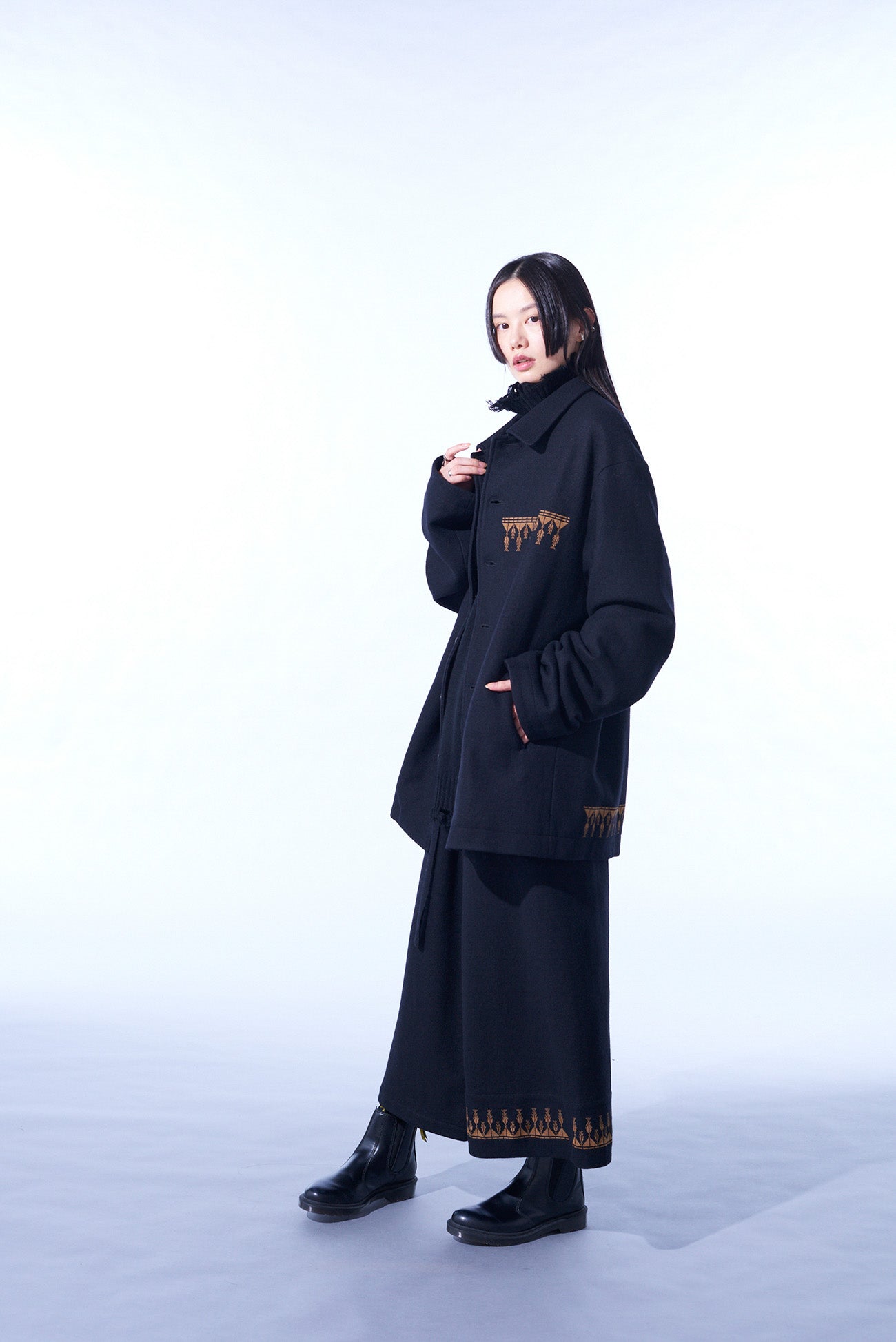 Stylish Compressed Jersey Ethnic Embroidered Wrap Pants for Women - Comfortable & Fashionable Yoga, Lounge, and Travel Pants