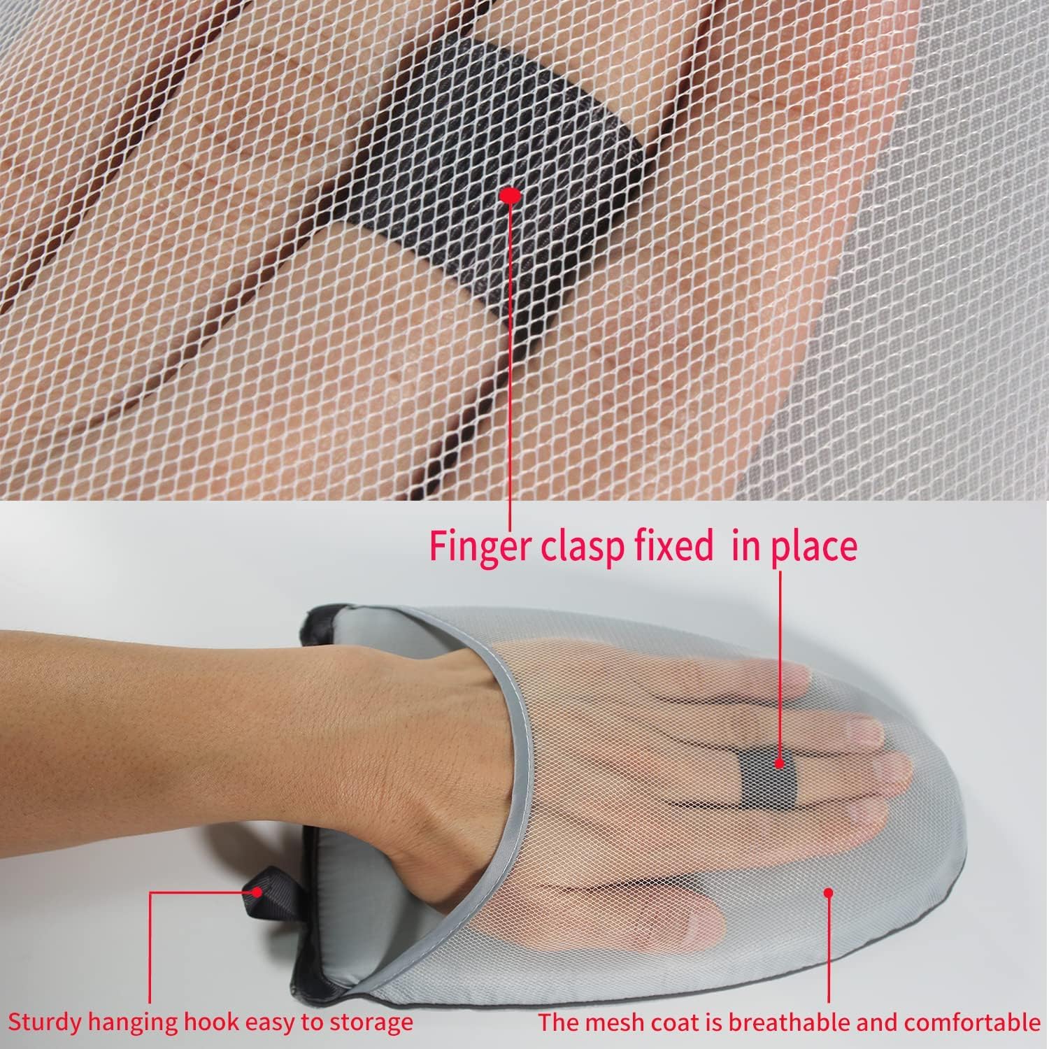 Over The Door Steaming Press Pad with Gloves - Handheld Steamer Accessory, Ironing Board Replacement & Vertical Steamboard Press Pad - Portable Travel Ironing Mat for Clothes - Perfect for Home, Hotel & On-The-Go Garment Care