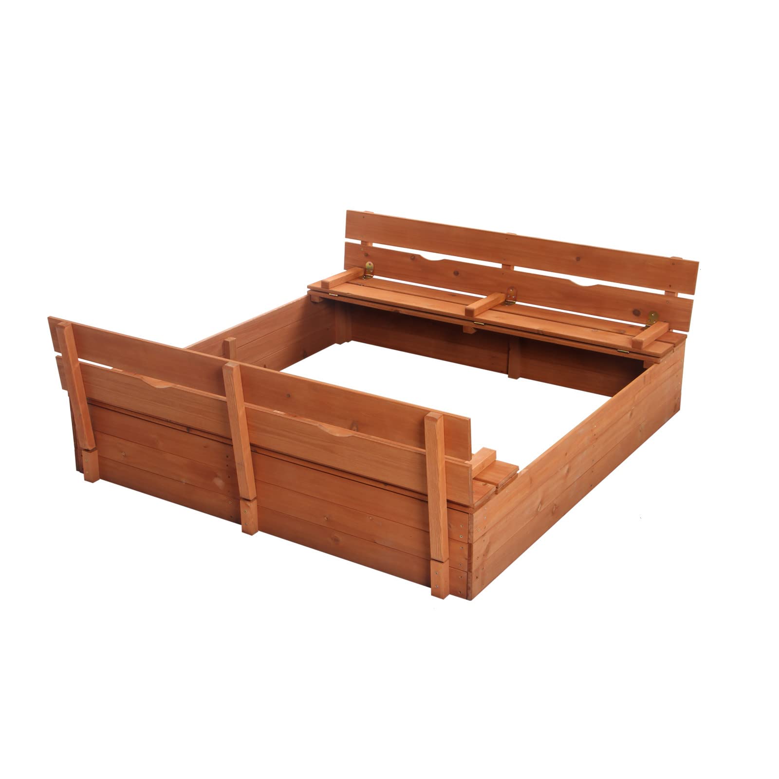Ochine Kids Wooden Pirate Sandbox - Outdoor Play Boat Sandbox with Cover for Backyard, Garden, Lawn - Perfect for Imaginative Play, Outdoor Fun, and Sensory Development for Toddlers & Children