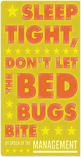 Sleep Tight, Don't Let the Bed Bugs Bite (green & orange)
