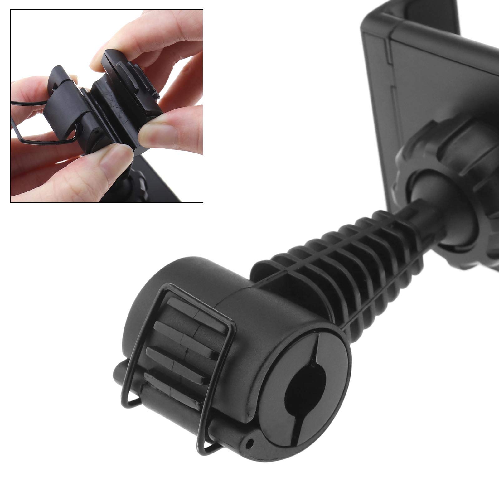 Golf Phone Holder Clip - Swing Recording & Car Headrest Mount for Selfie & Training | Durable Phone Accessories for Golfers & Drivers | Perfect for Golf Practice, Driving Range & Road Trips
