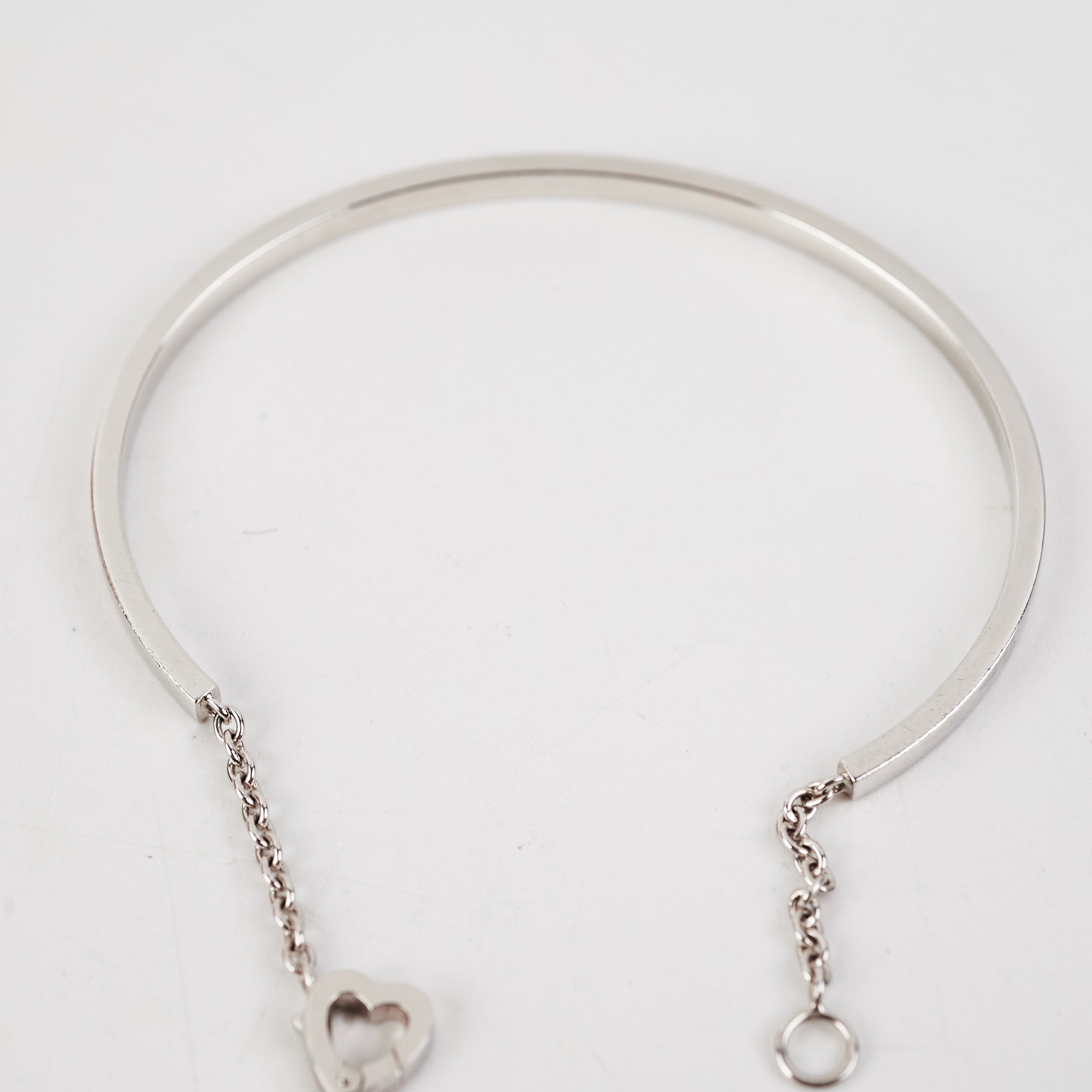 Cartier Diamond Heart Bracelet for Women - 18K Gold Plated Luxury Jewelry Gift for Anniversary, Valentine's Day & Special Occasions - Elegant Bracelet for Date Night, Party & Formal Events