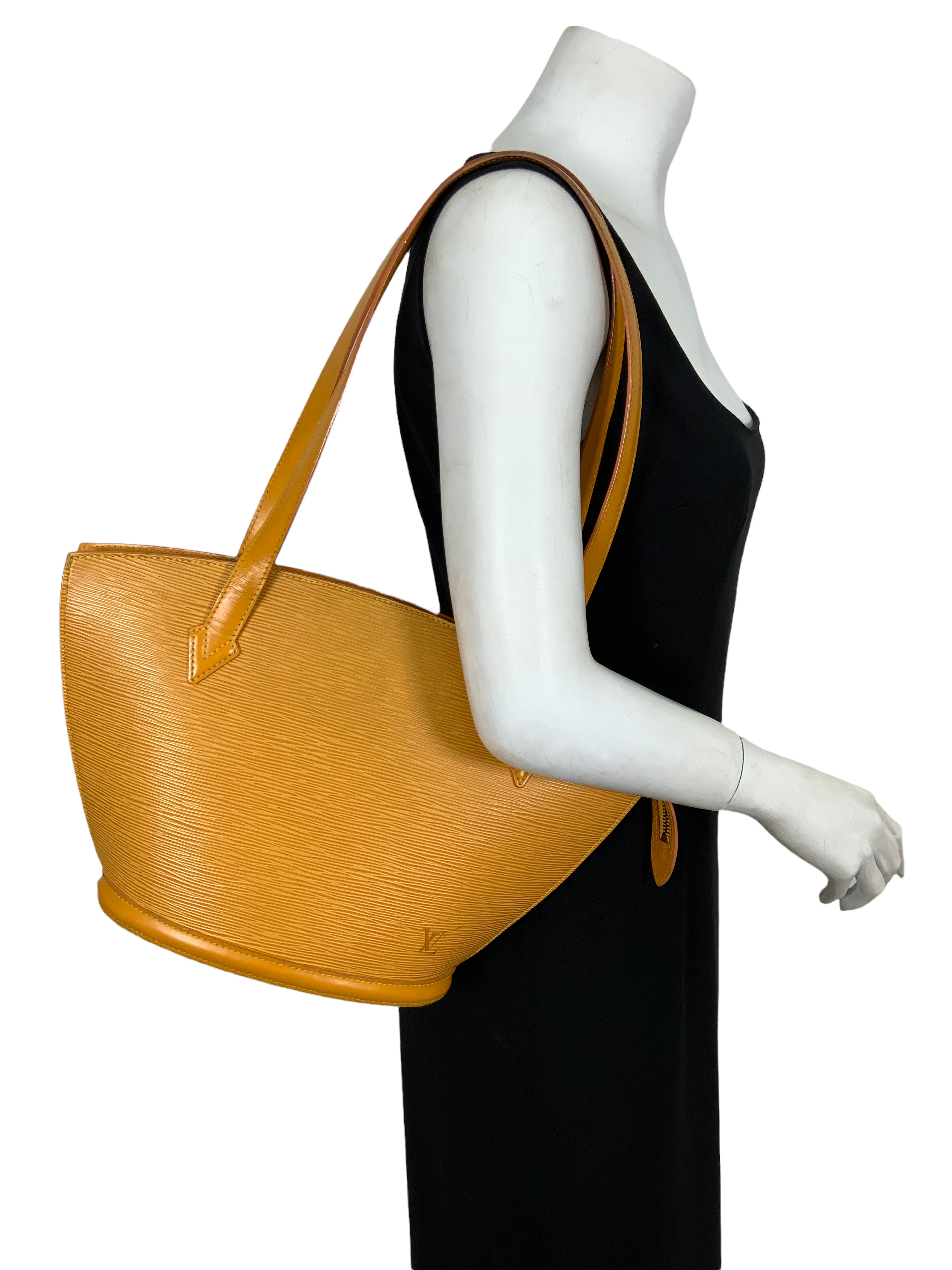 Authentic Louis Vuitton Epi Leather Saint Jacques PM Handbag - Luxury Crossbody Bag for Women | Perfect for Work, Travel & Evening Events