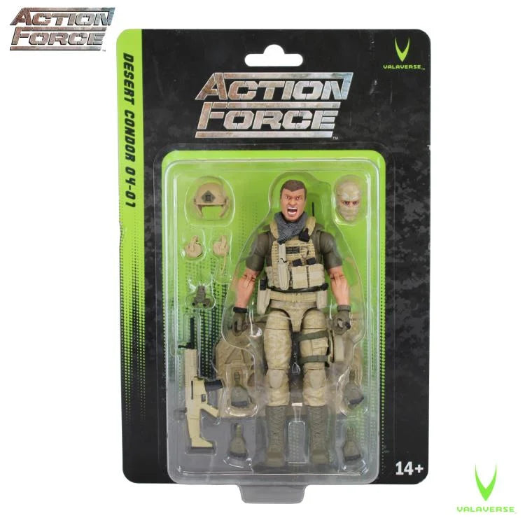 Action Force Series 4: Desert Condor Military Action Figure - Collectible Toy for Display & Battle Scenes
