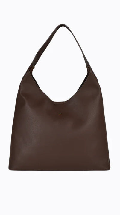 Duke Hobo Bag Chocolate PU Leather Crossbody Purse for Women - Stylish & Durable Handbag for Work, Travel & Everyday Use