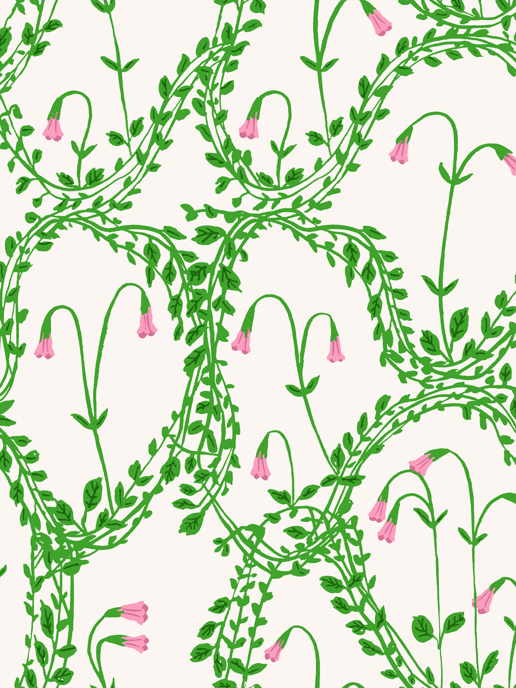 Linnea Blush Wallpaper by Sarah Jessica Parker | Elegant Floral Design for Bedroom & Living Room Decor