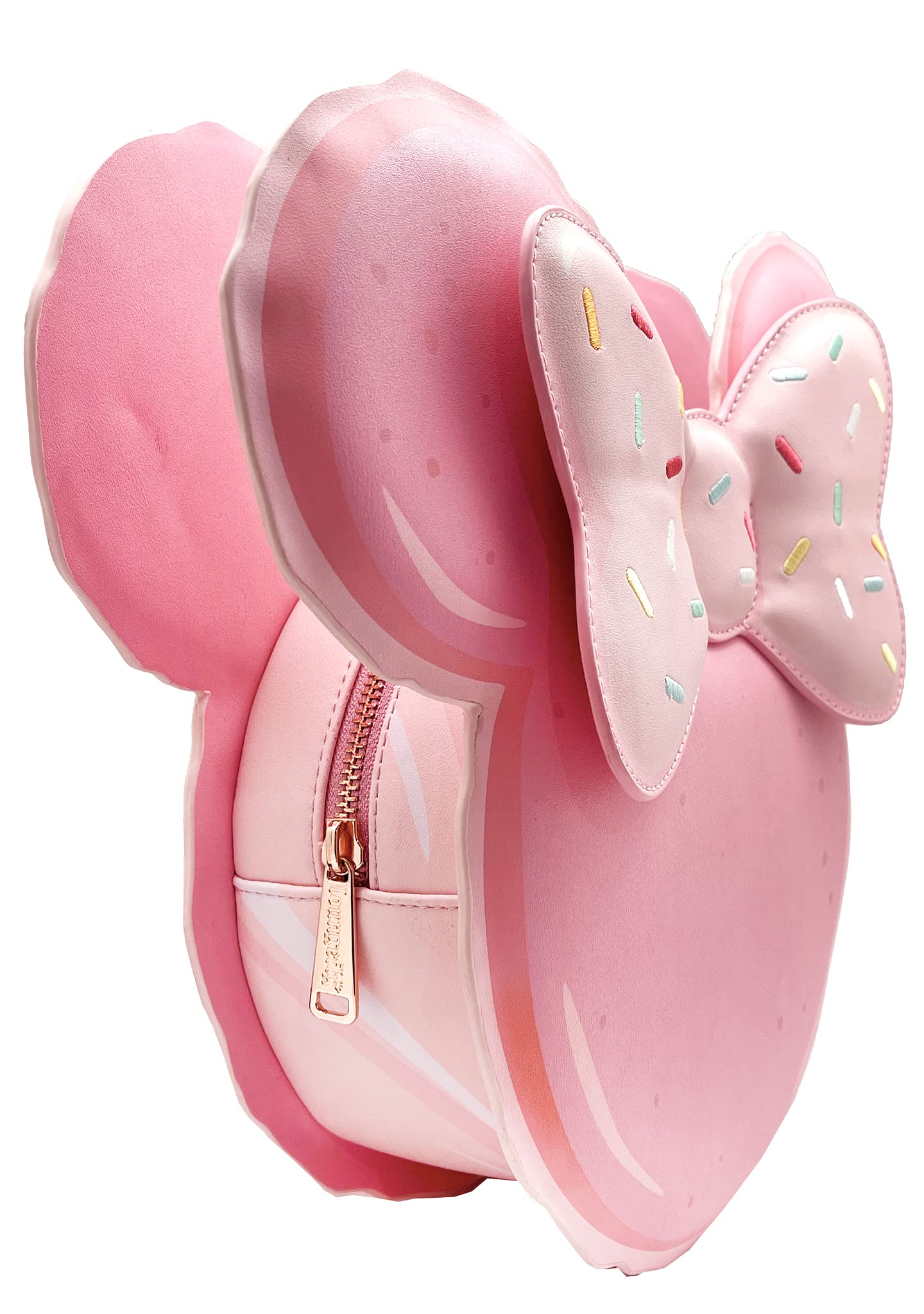 Exclusive Loungefly X LASR Disney Minnie Macaron Convertible Mini Backpack - Cute Fashion Cosplay Disneybound Fantasia Style for Women & Girls | Perfect for Theme Parks, Conventions & Daily Use
