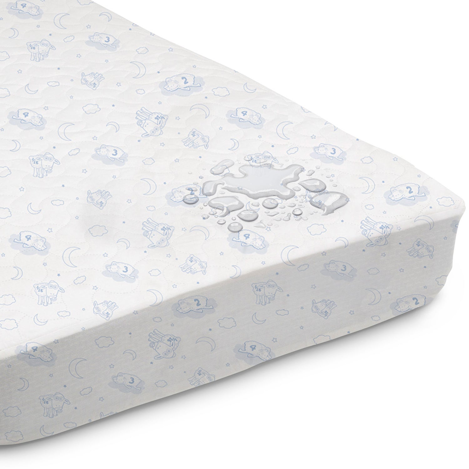 Premium Waterproof Crib Mattress Pad 2 Pack - Soft & Breathable Baby Crib Mattress Protector for Toddler & Infant - Perfect for Daycare, Nursery & Travel Use