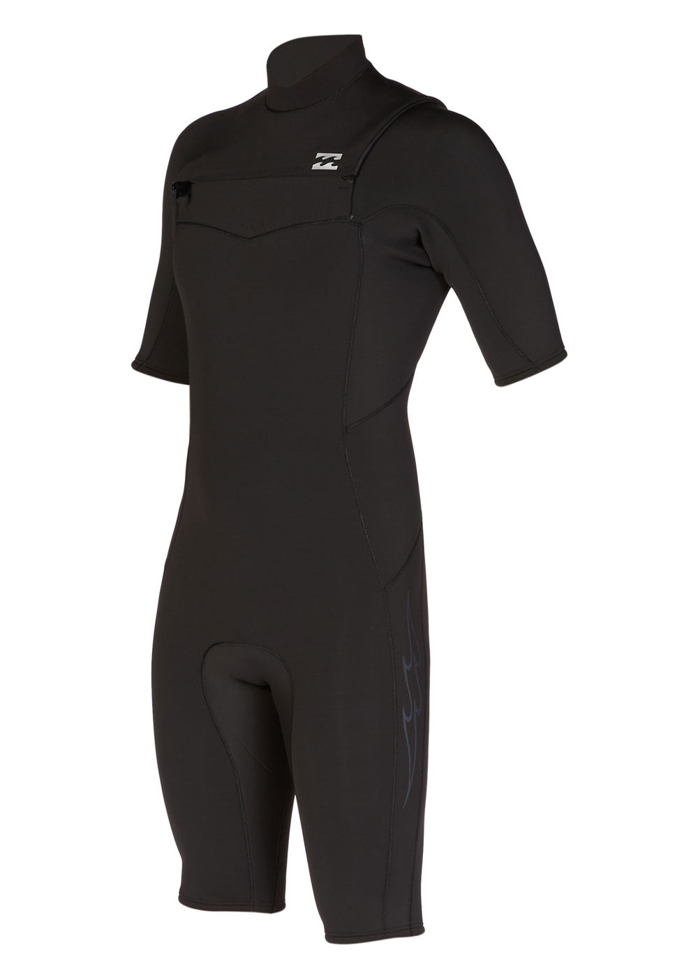Billabong Men's Absolute 2/2mm Chest Zip Short Sleeve Spring Wetsuit - Perfect for Surfing, Paddleboarding & Water Sports