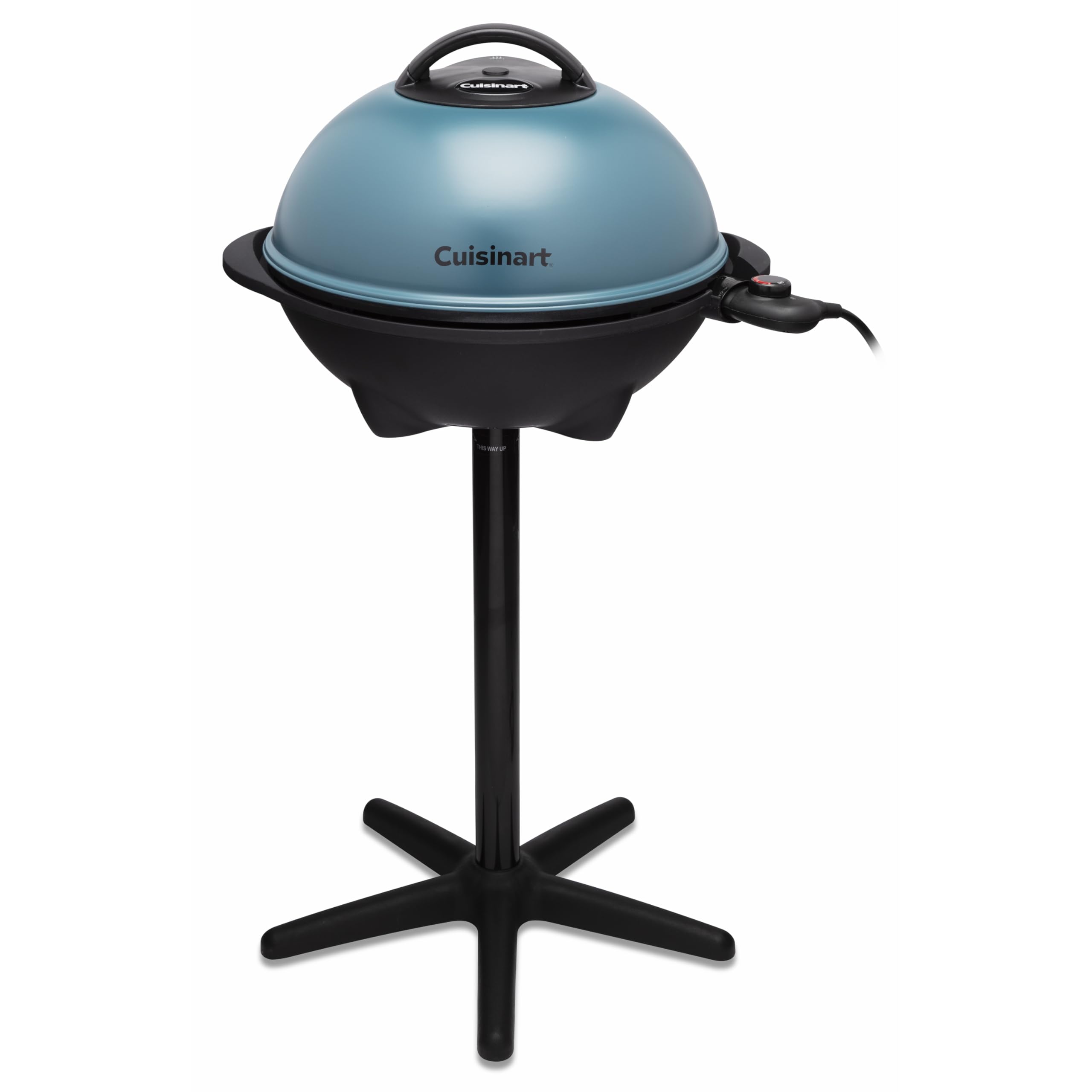 Cuisinart 2-in-1 Electric Griddle & BBQ Grill - Indoor/Outdoor Non-Stick Flat Top Cooker with Adjustable Temperature Control | Portable Tabletop & Stand Options for Camping, Tailgating, Small Apartments & Outdoor Cooking | No Assembly Required