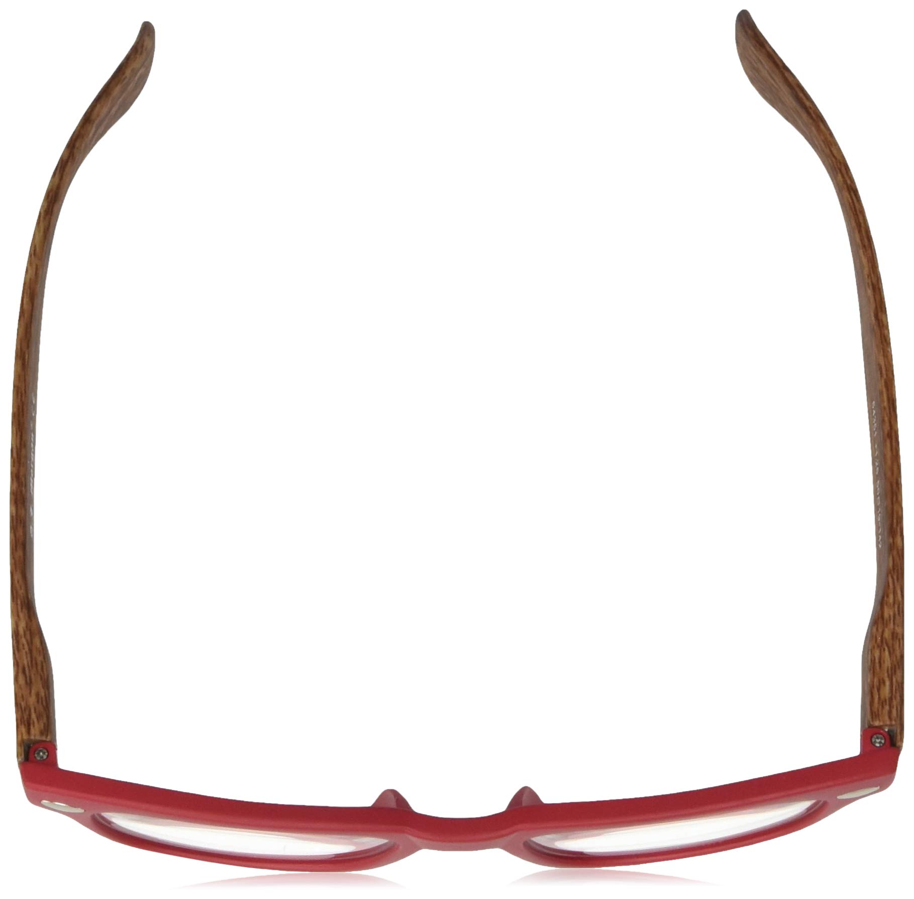 A.J. Morgan Woodpecker Reading Glasses - Square Frame Readers for Men & Women - Lightweight Comfortable Eyewear for Reading, Computer Use, and Office Work