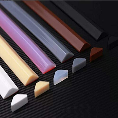 Collapsible Shower Barrier - Waterproof Threshold Dam for Bathroom & Kitchen - Non-Slip Silicone Water Stopper Strip - Perfect for Shower Doors, Bathtubs & Wet Areas to Prevent Leaks