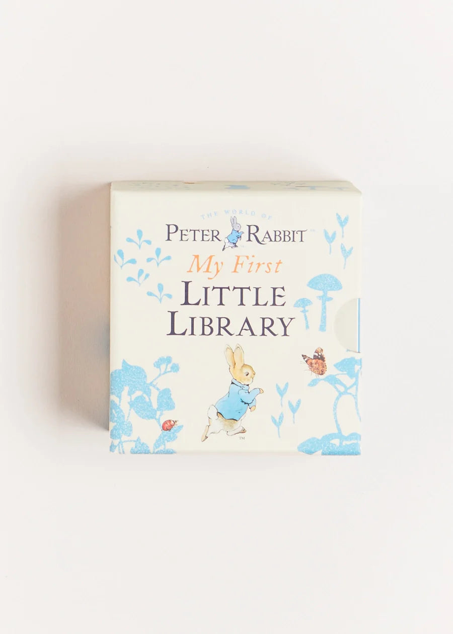 My First Little Library Book Set - Classic White Baby Books for Early Learning & Toddler Education | Perfect for Nursery, Playtime & Bedtime Stories