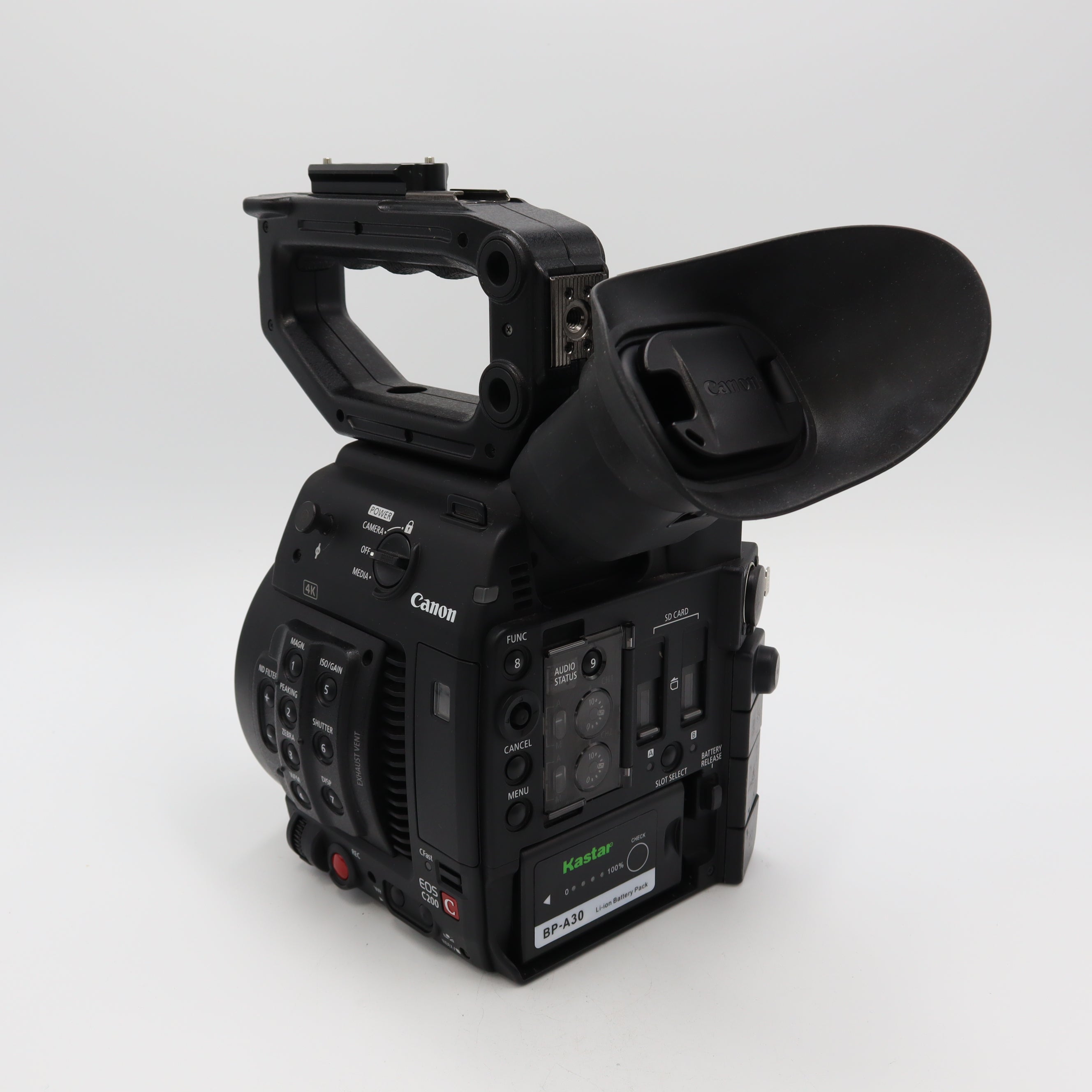 Used Canon EOS C200 EF Mount Cinema Camera - Professional 4K Video Recording for Filmmaking, Documentary & Live Streaming