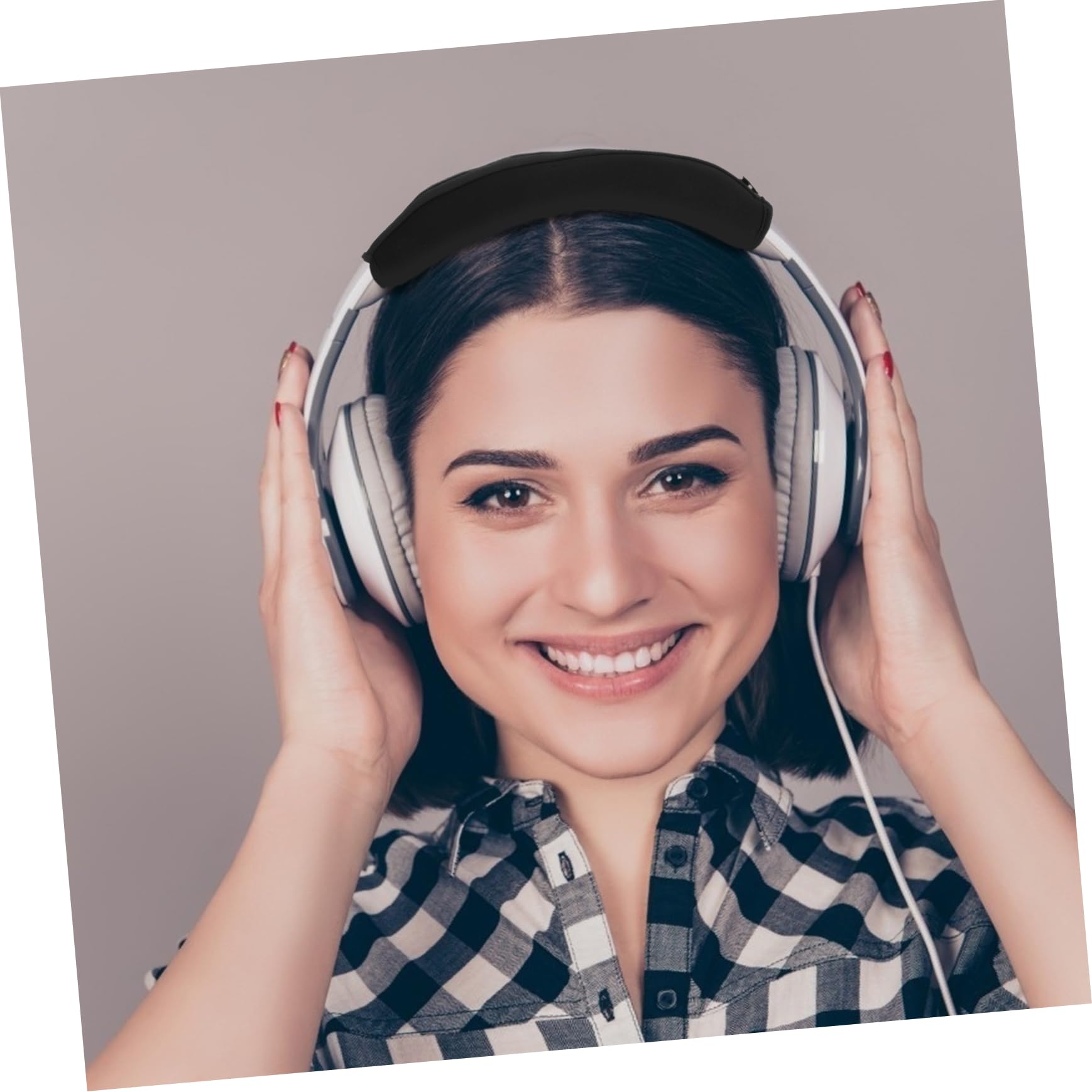 BESTonZON Wireless Over Ear Headphones with Beam Protective Sleeve - 2 Pack Replacement Headband for Large Ear Cups | Perfect for Gaming, Workouts & Travel Noise Isolation